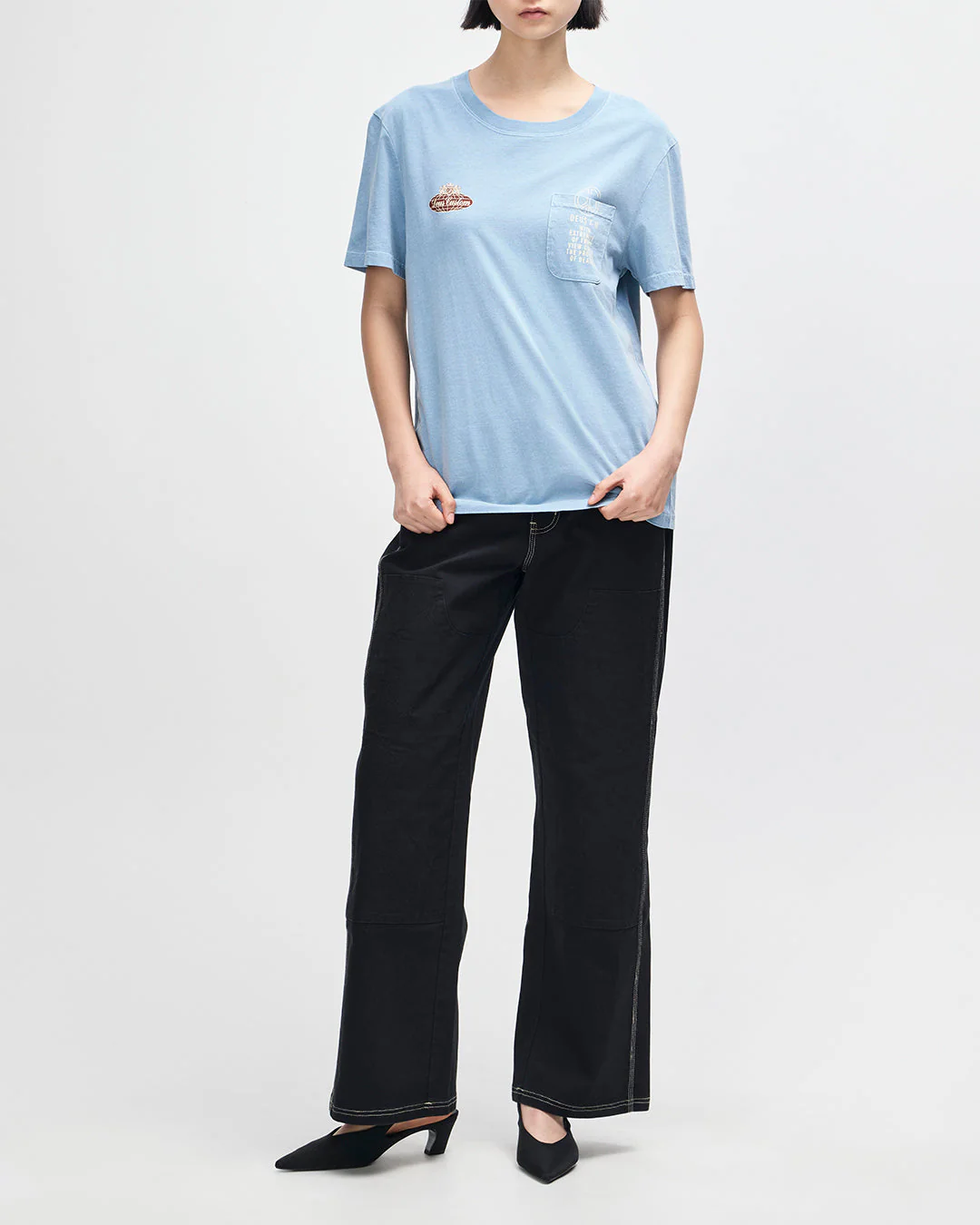A110 Tee - Windward Blue - Image 5