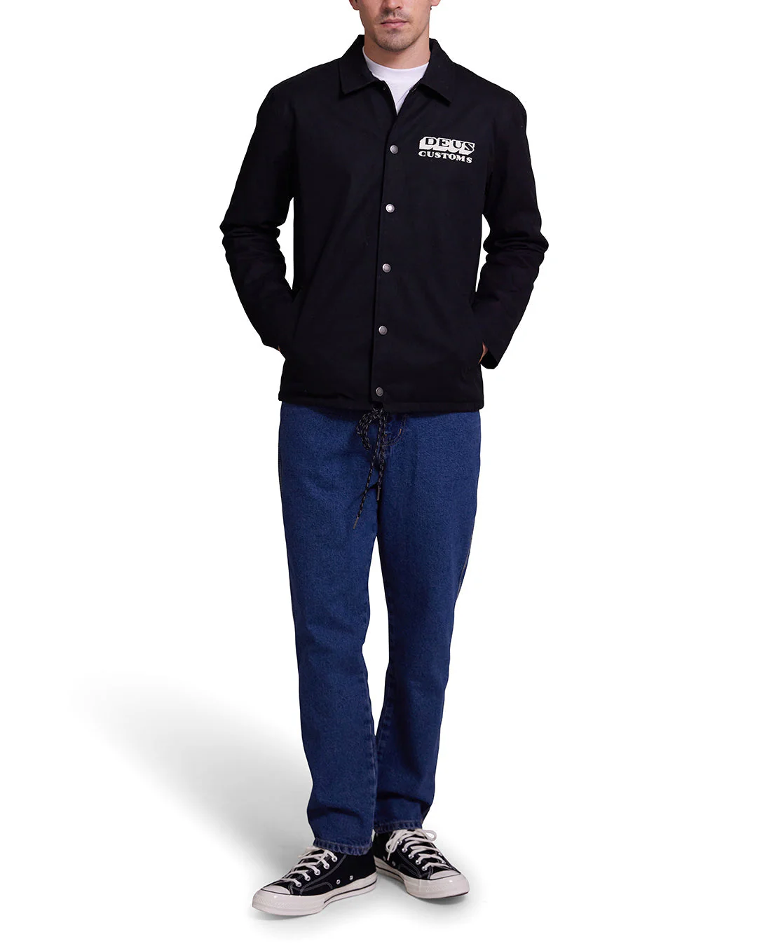 Amped Coach Jacket - Black - Image 5