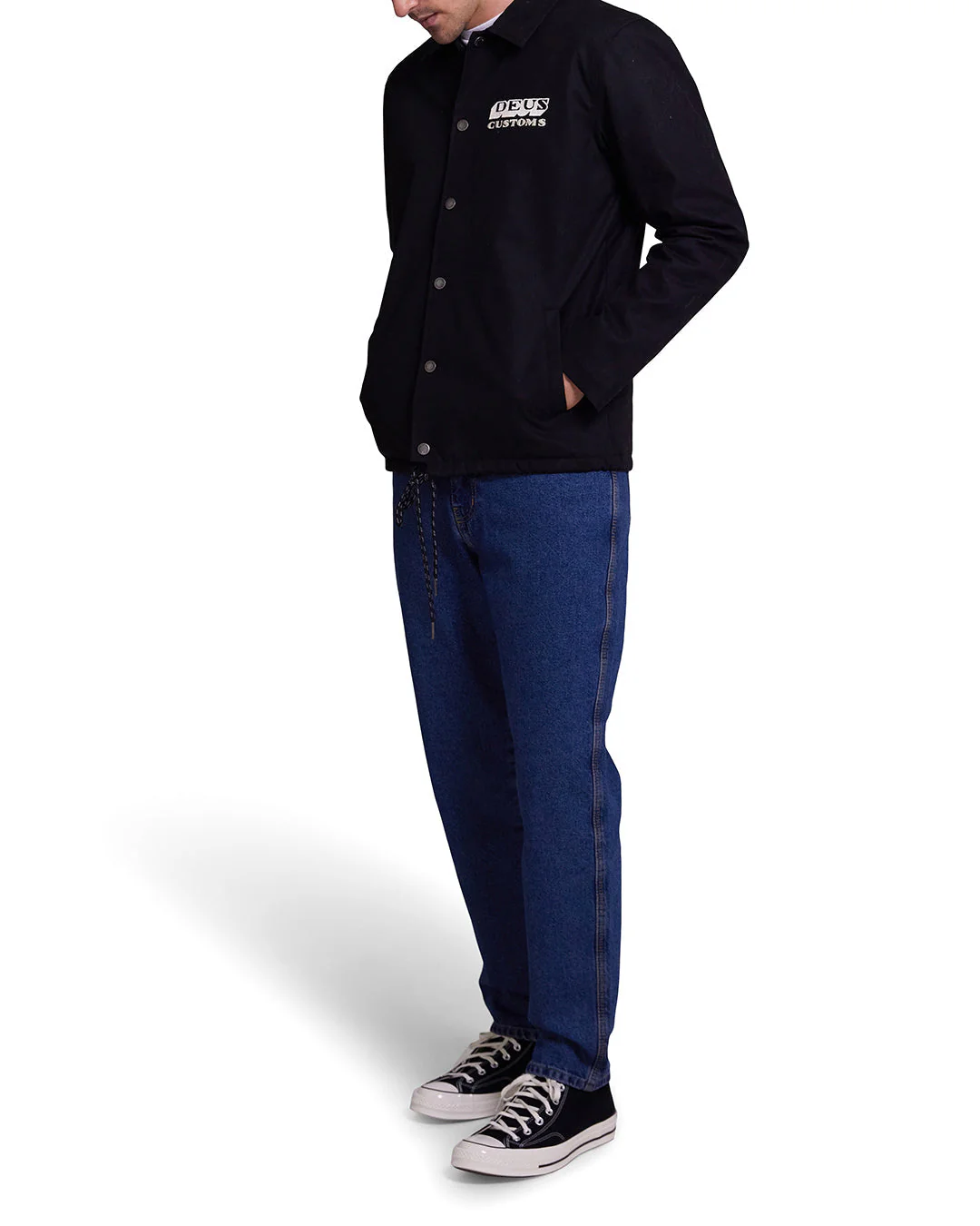 Amped Coach Jacket - Black - Image 6
