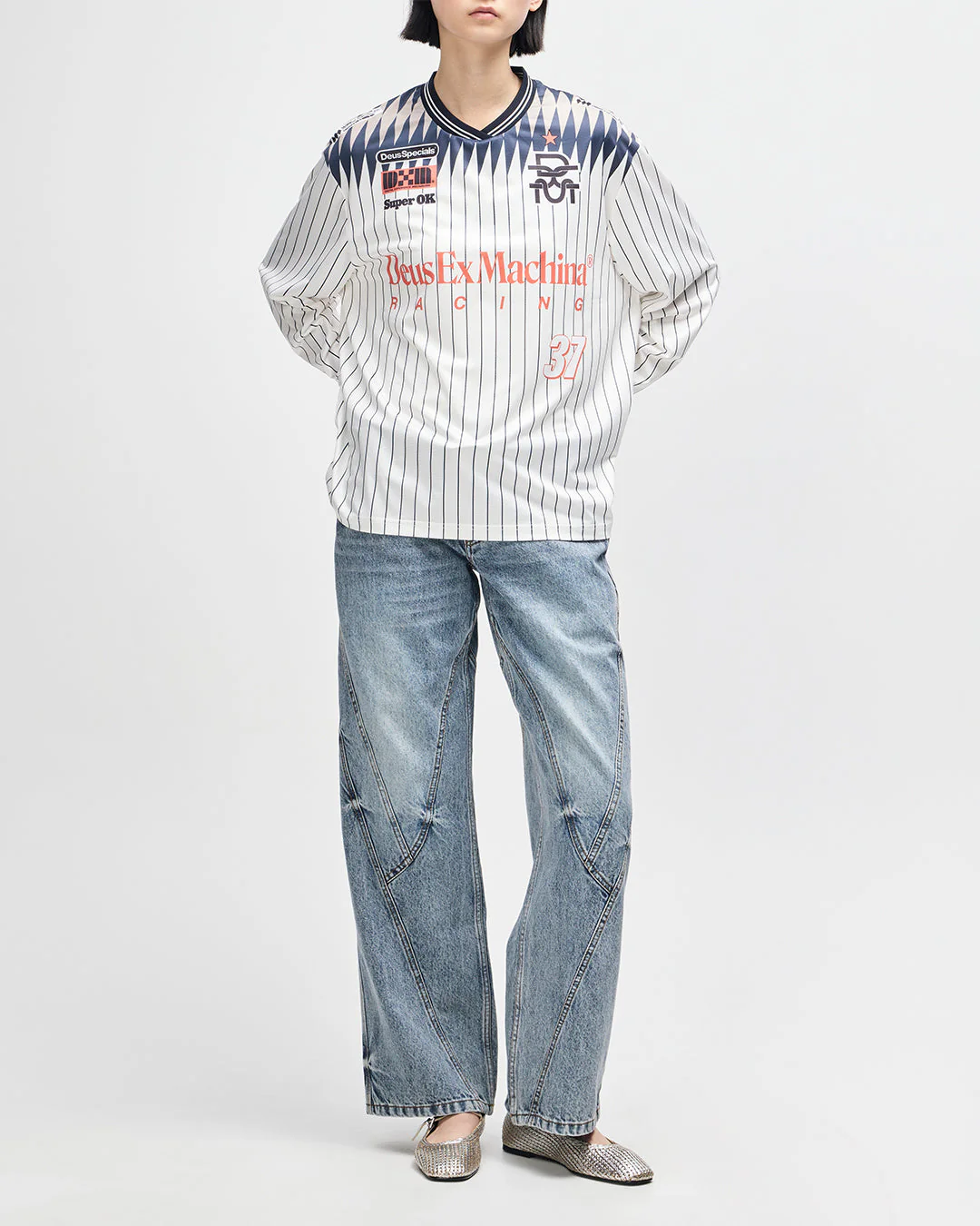 Arrii Moto Jersey - Flame Whisper White - Image 5