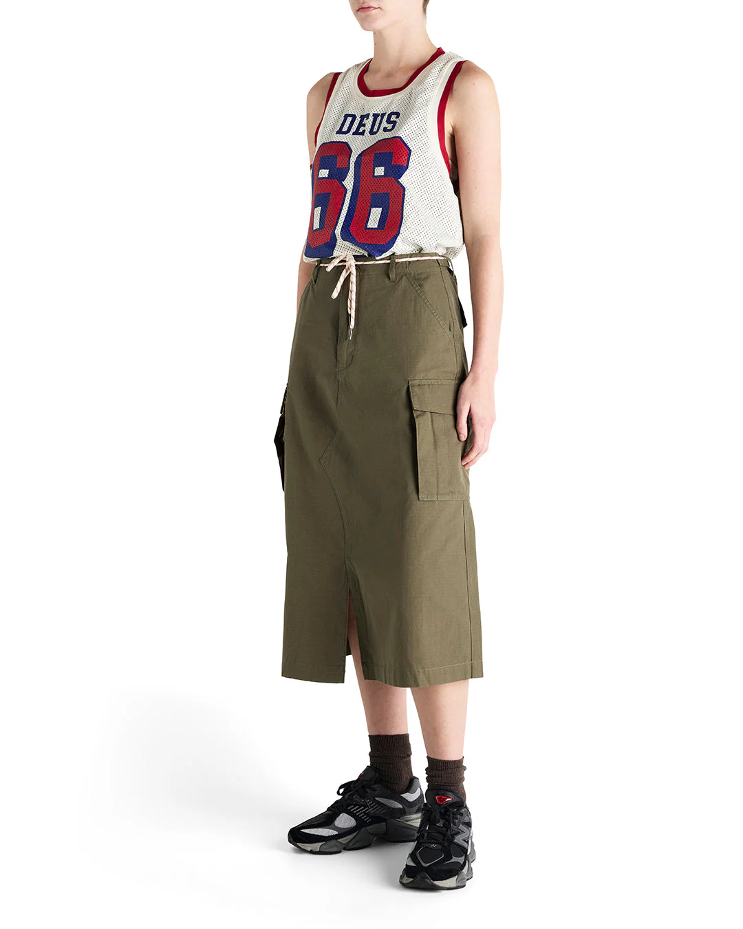Arts & Crafts Skirt - Burnt Olive - Image 5