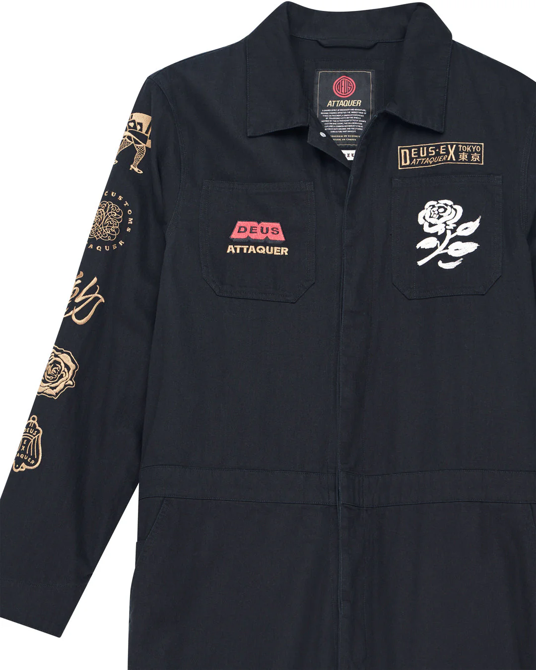 Deus Ex Attaquer On Time Coverall - Black - Image 8