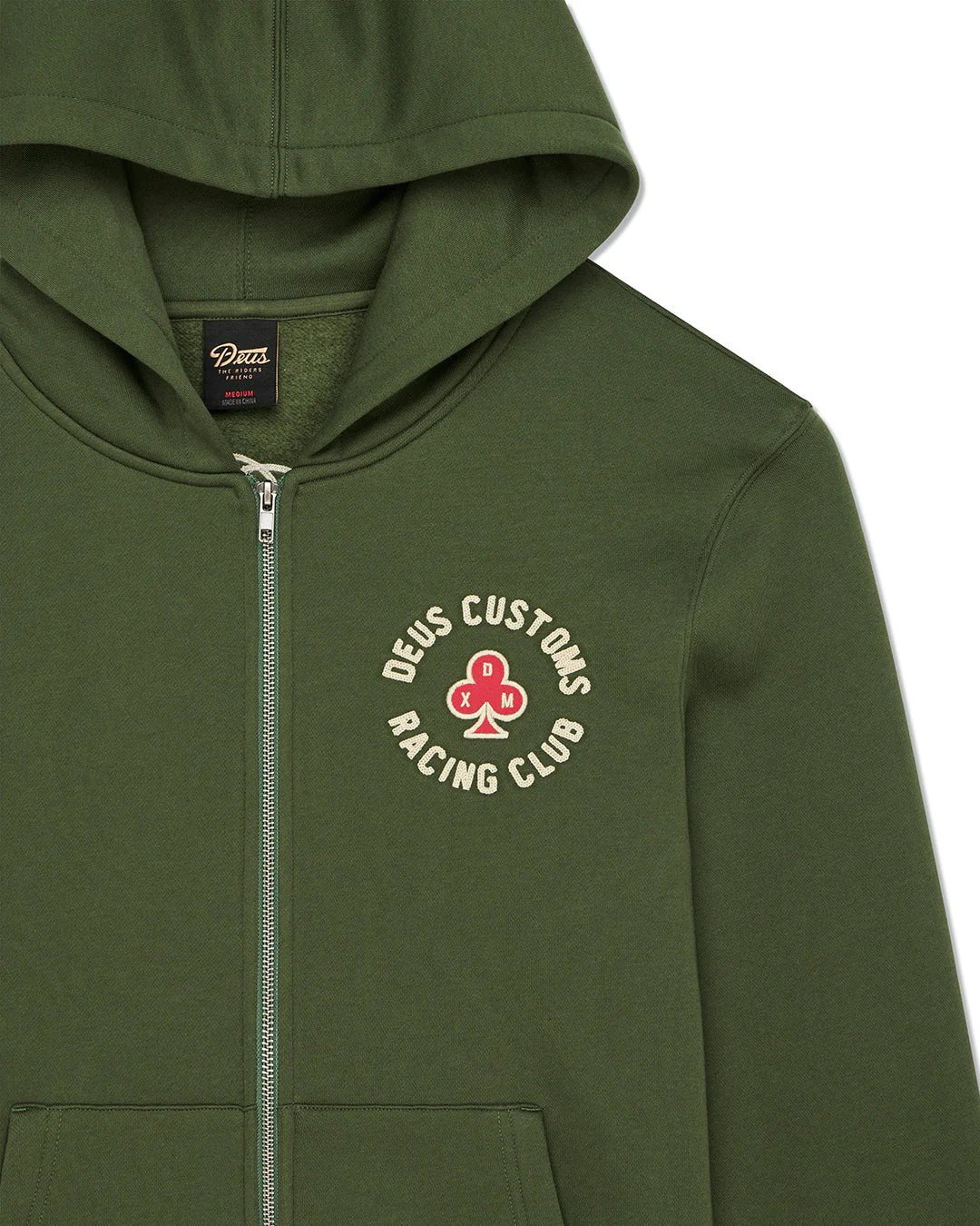Basto Zip Hoodie - Cypress Green - Image 7