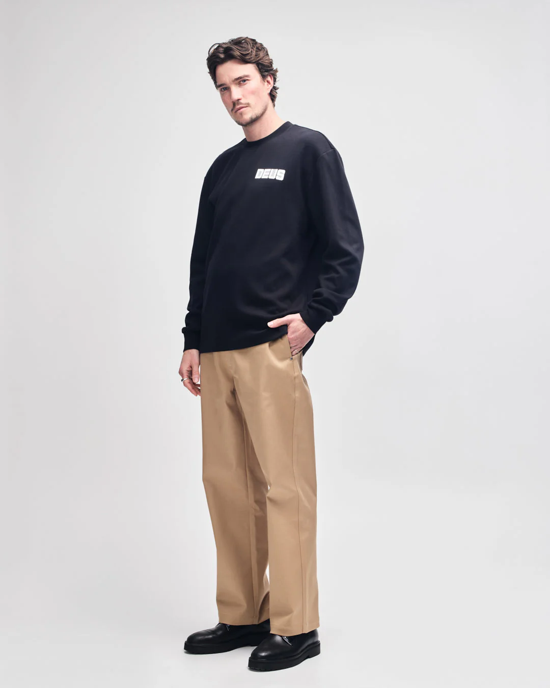Be First Ls Tee - Black - Image 8