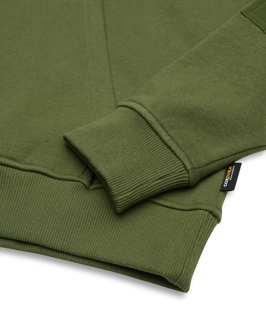 Beams Cordura Hoodie - Pine - Image 4