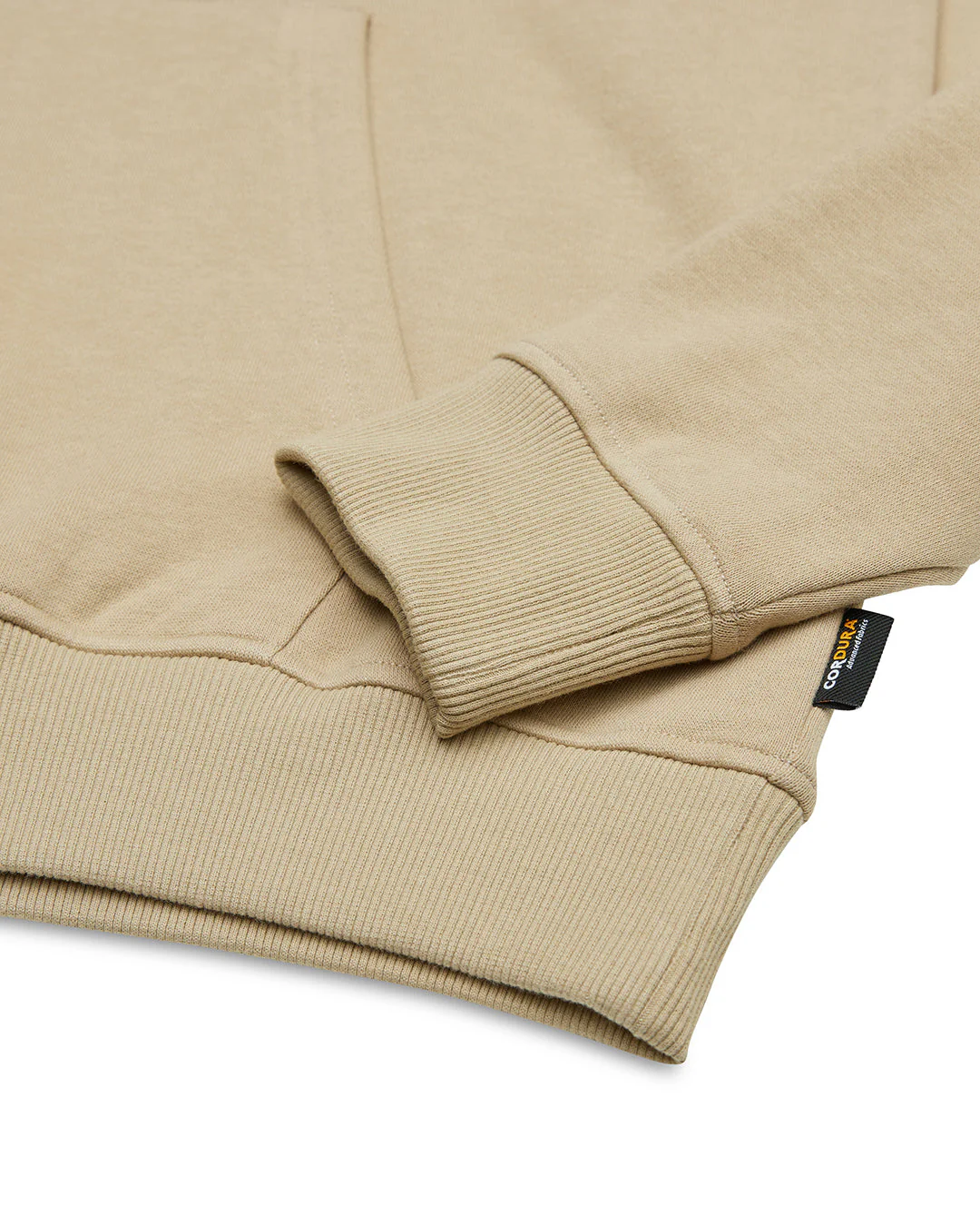 Beams Cordura Hoodie - Safari - Image 4