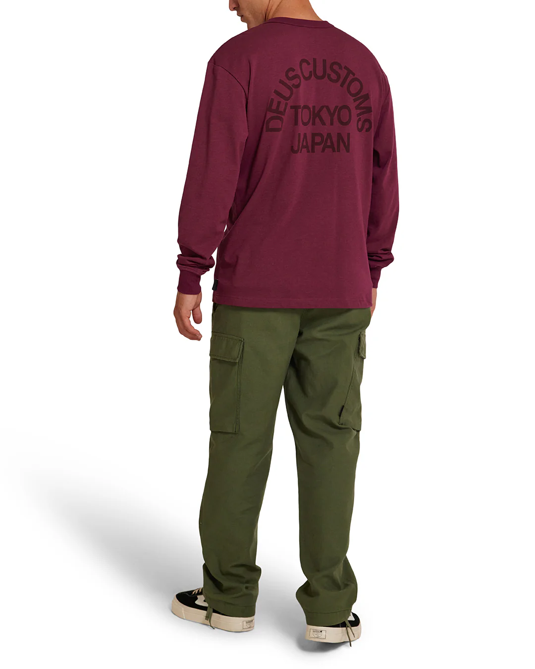 Beams Ls Cordura Tee - Rhodo - Image 2