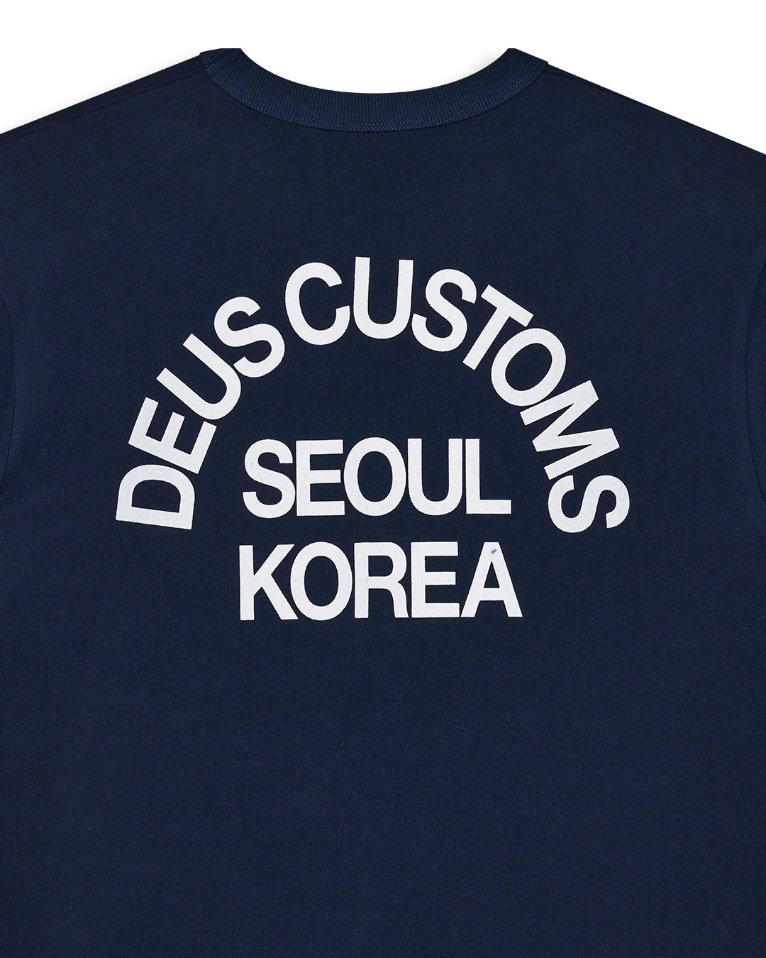 Beams Tee - Navy - Image 4