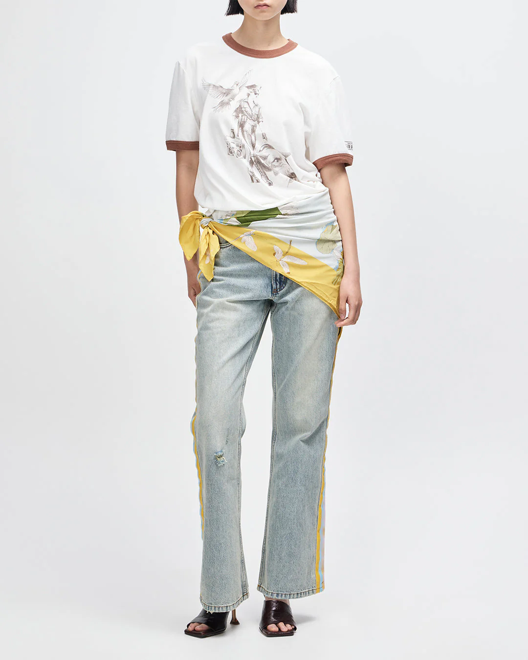 Beat Down Tee - Dirty White - Image 8