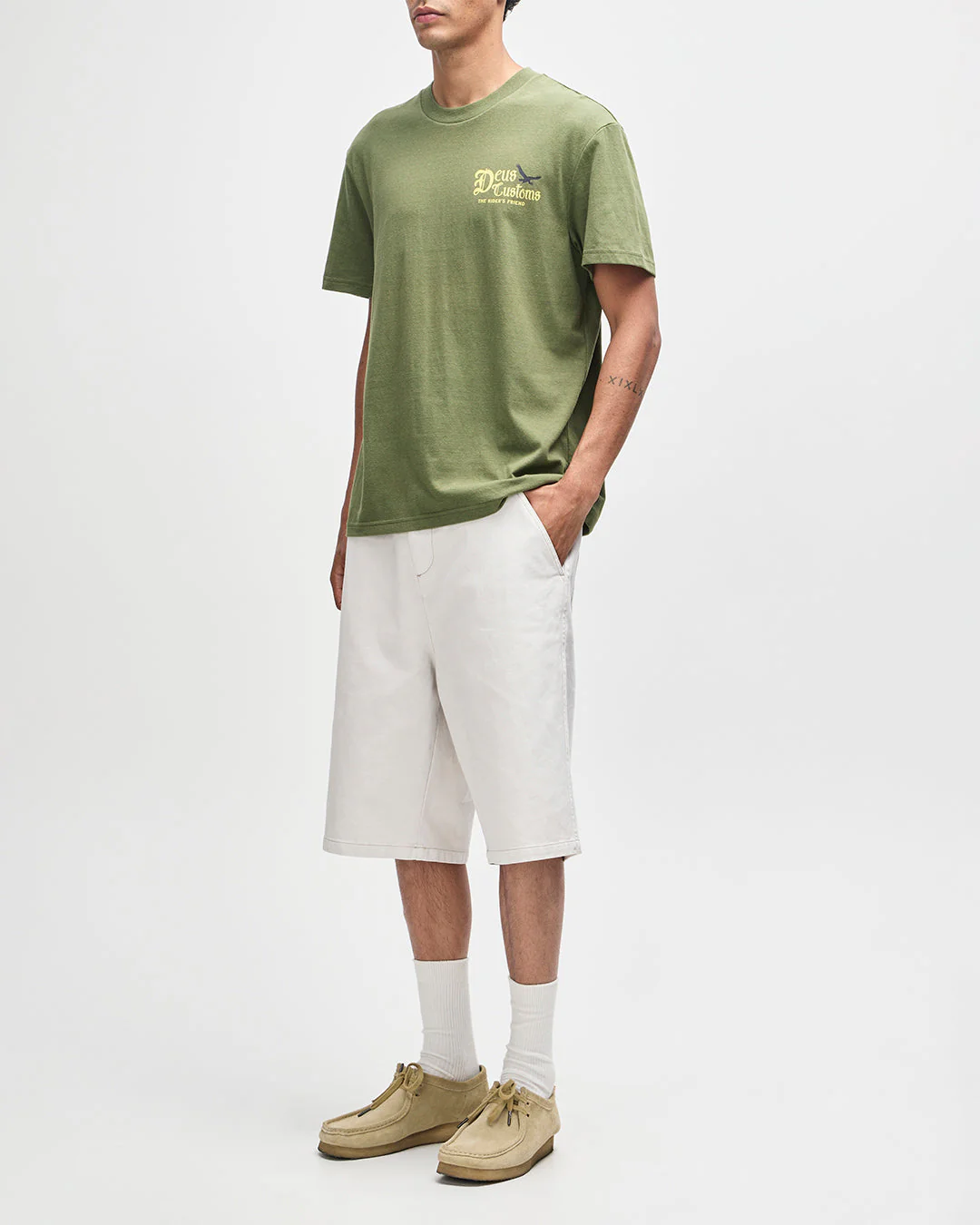 Beep-Beep Tee - Pine Green - Image 5