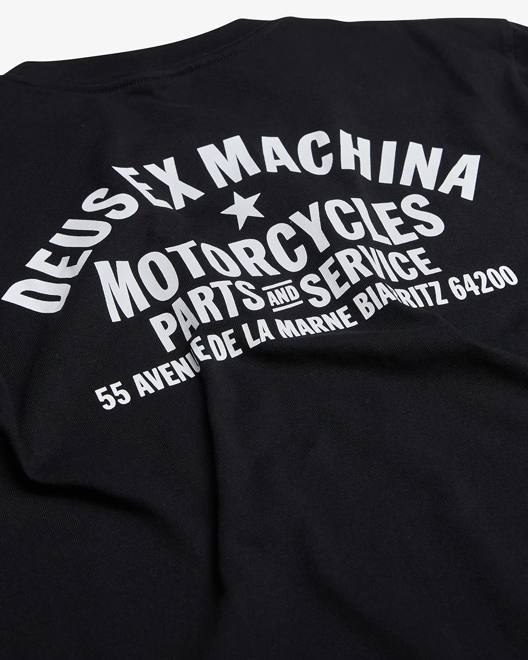 Biarritz Address Tee - Black - Image 5