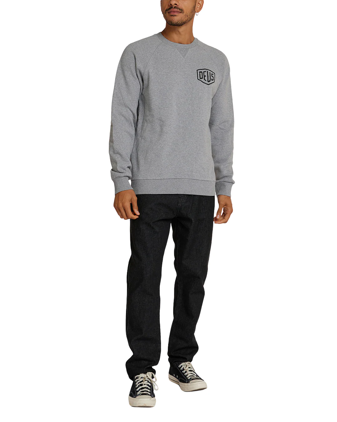 Biarritz Address Crew - Grey Marle - Image 3
