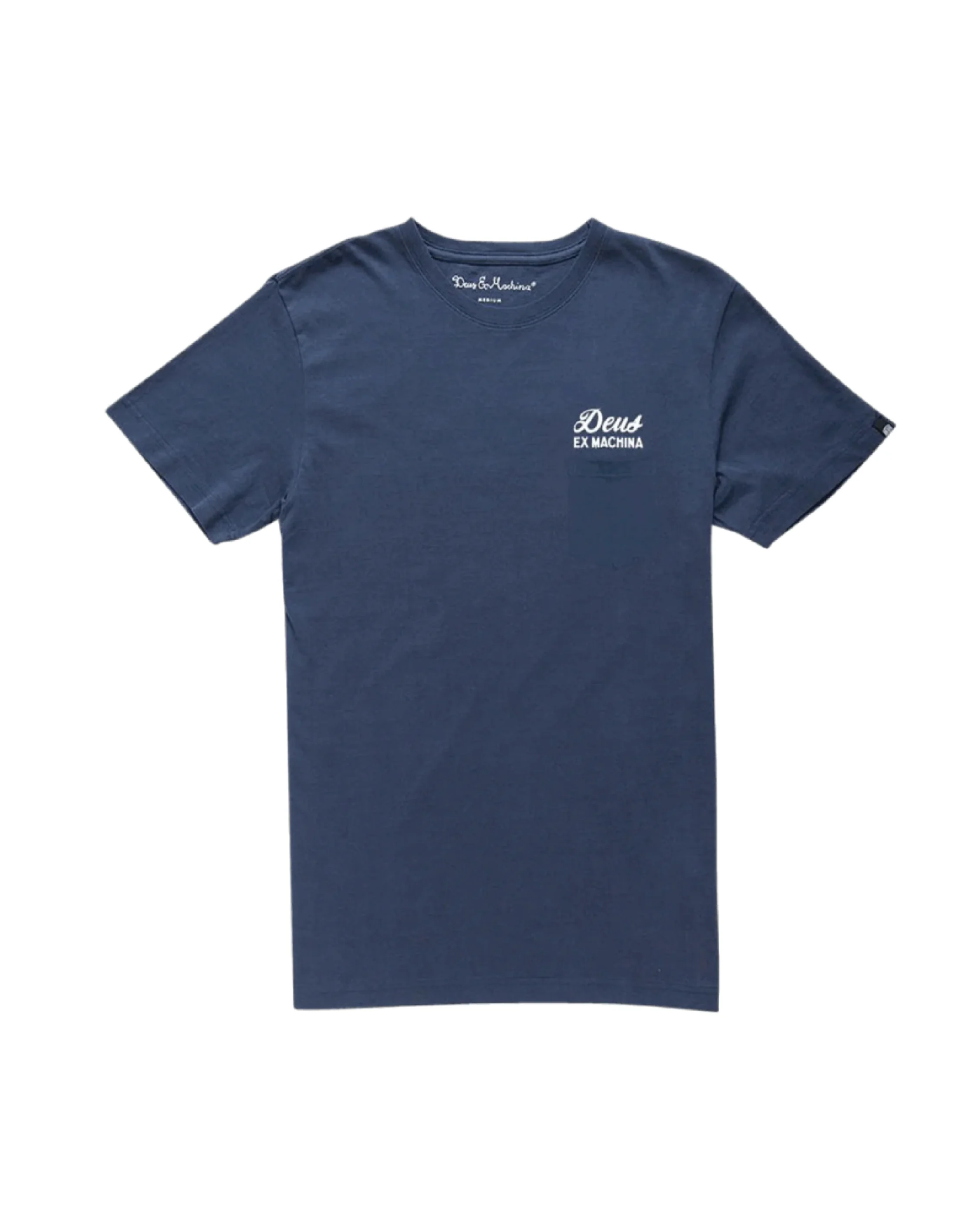 Biarritz Address Pocket Tee - Navy
