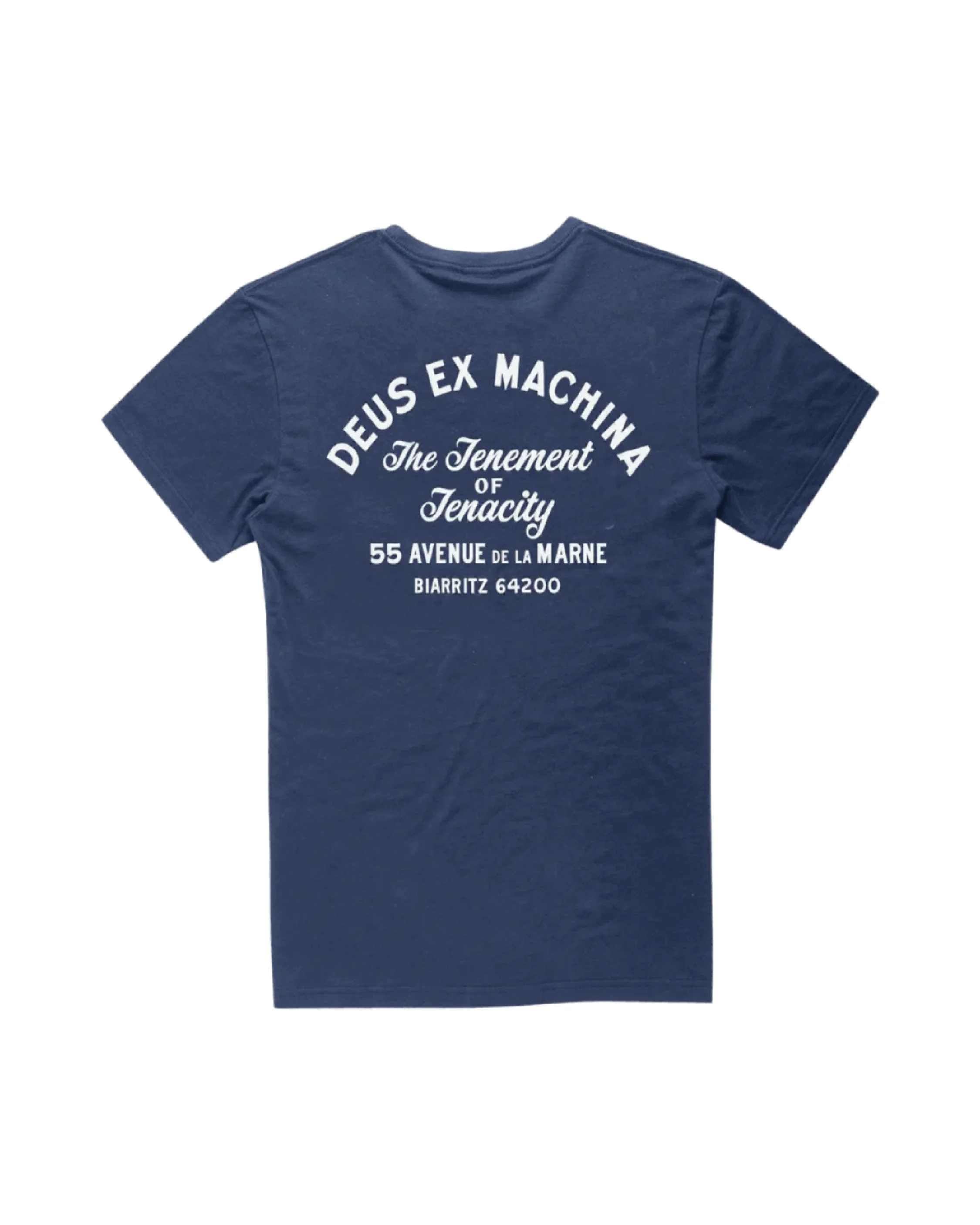 Biarritz Address Pocket Tee - Navy - Image 2