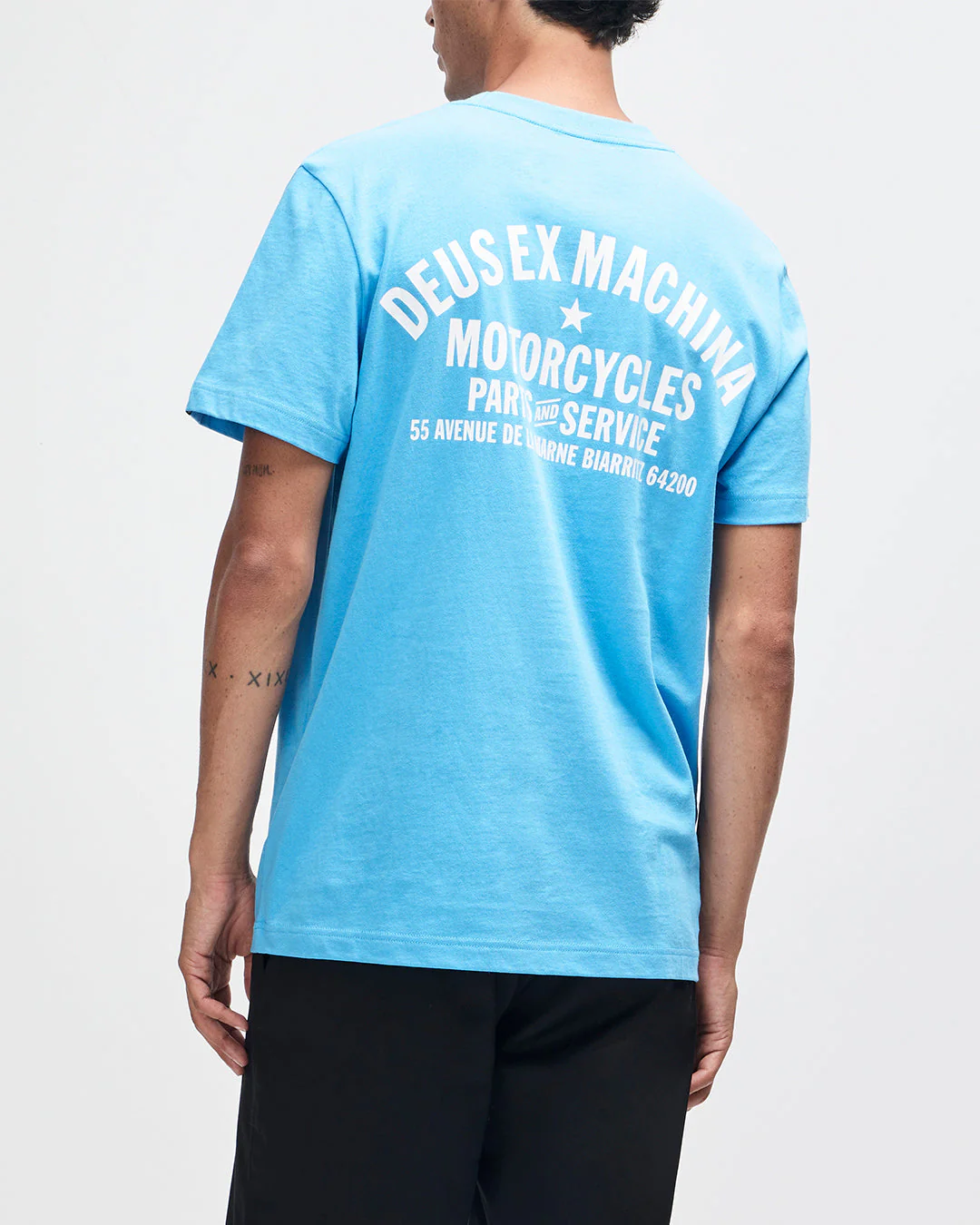 Biarritz Address Tee - Bonnie Blue - Image 2