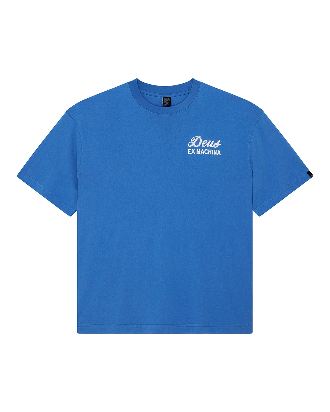 Biarritz Sign Tee - Daphne Blue