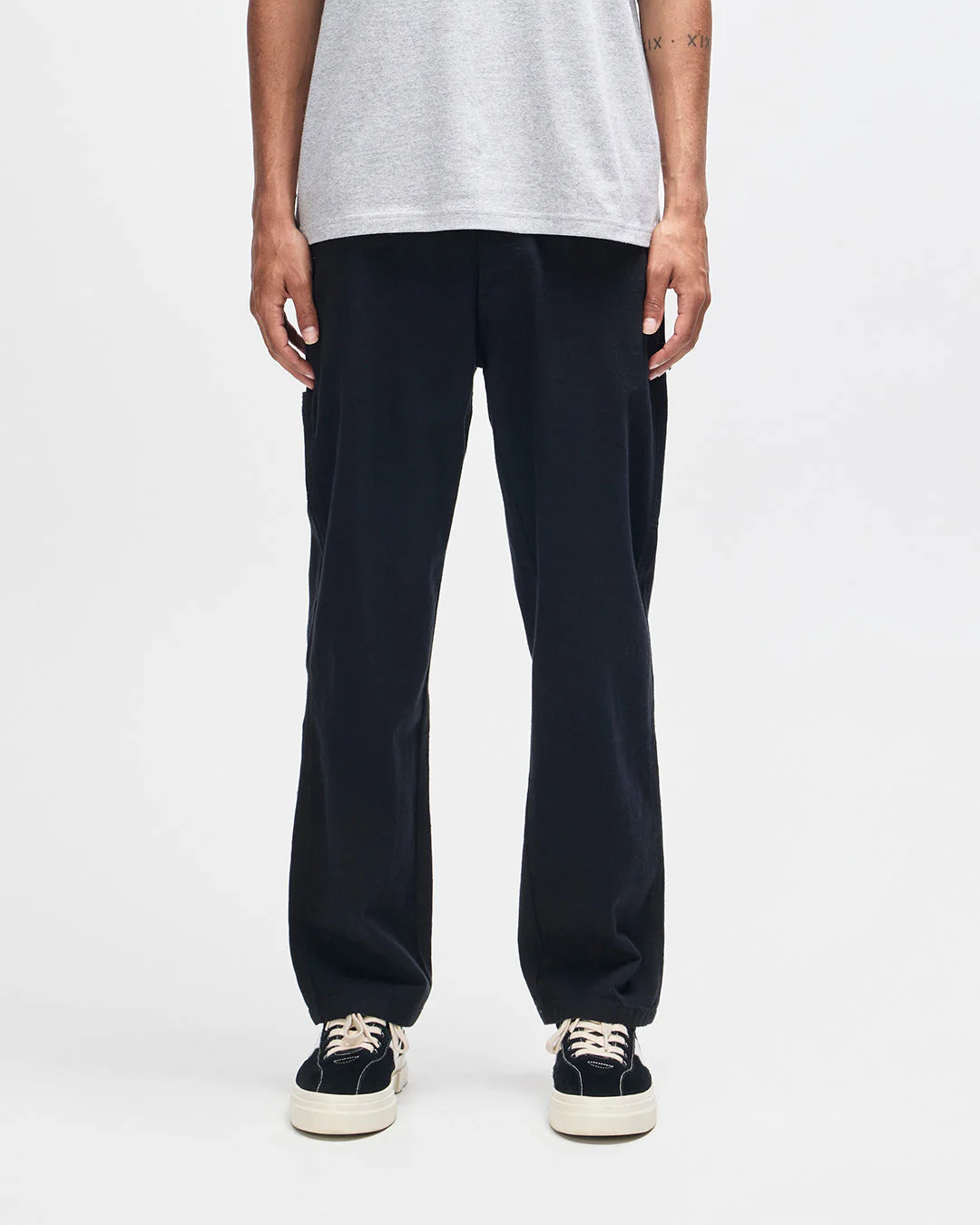 Big Fella Chambray Pant - Black