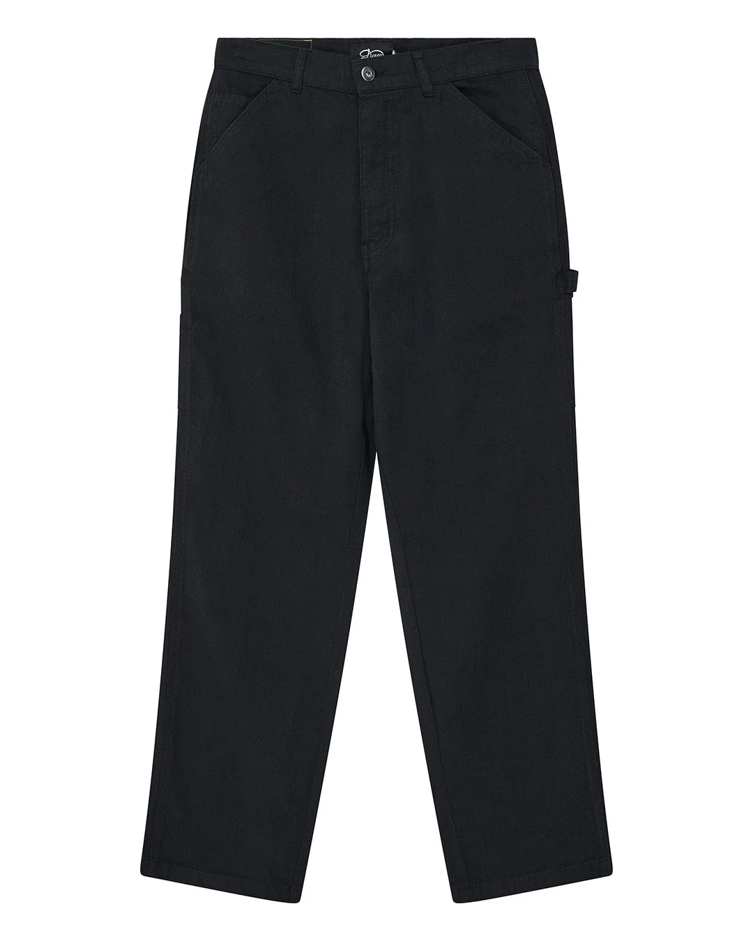 Big Fella Chambray Pant - Black - Image 3
