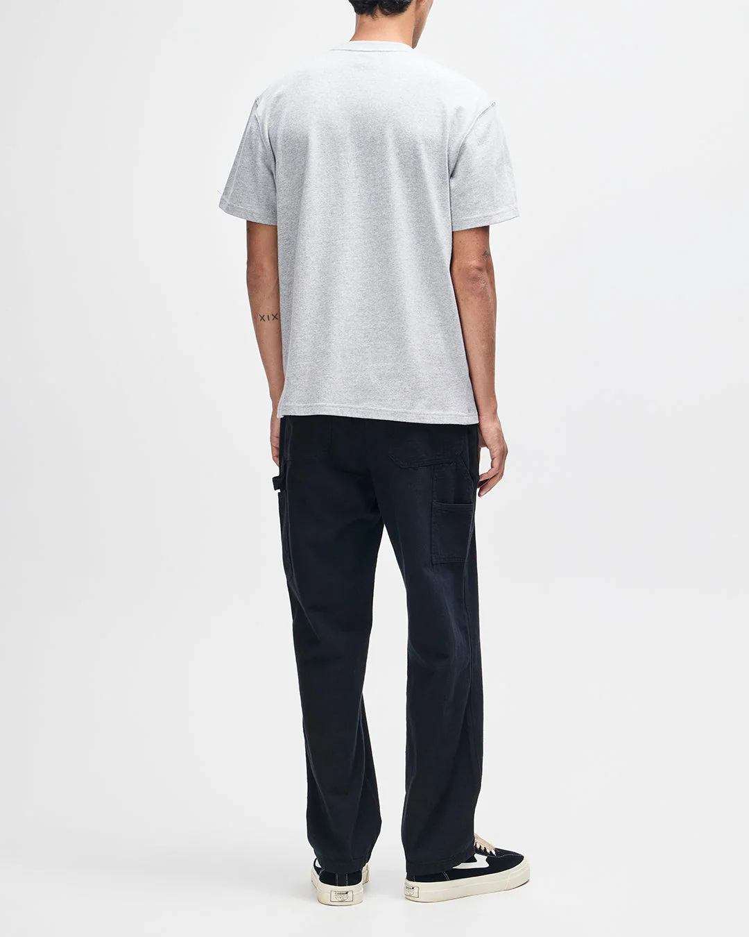 Big Fella Chambray Pant - Black - Image 6