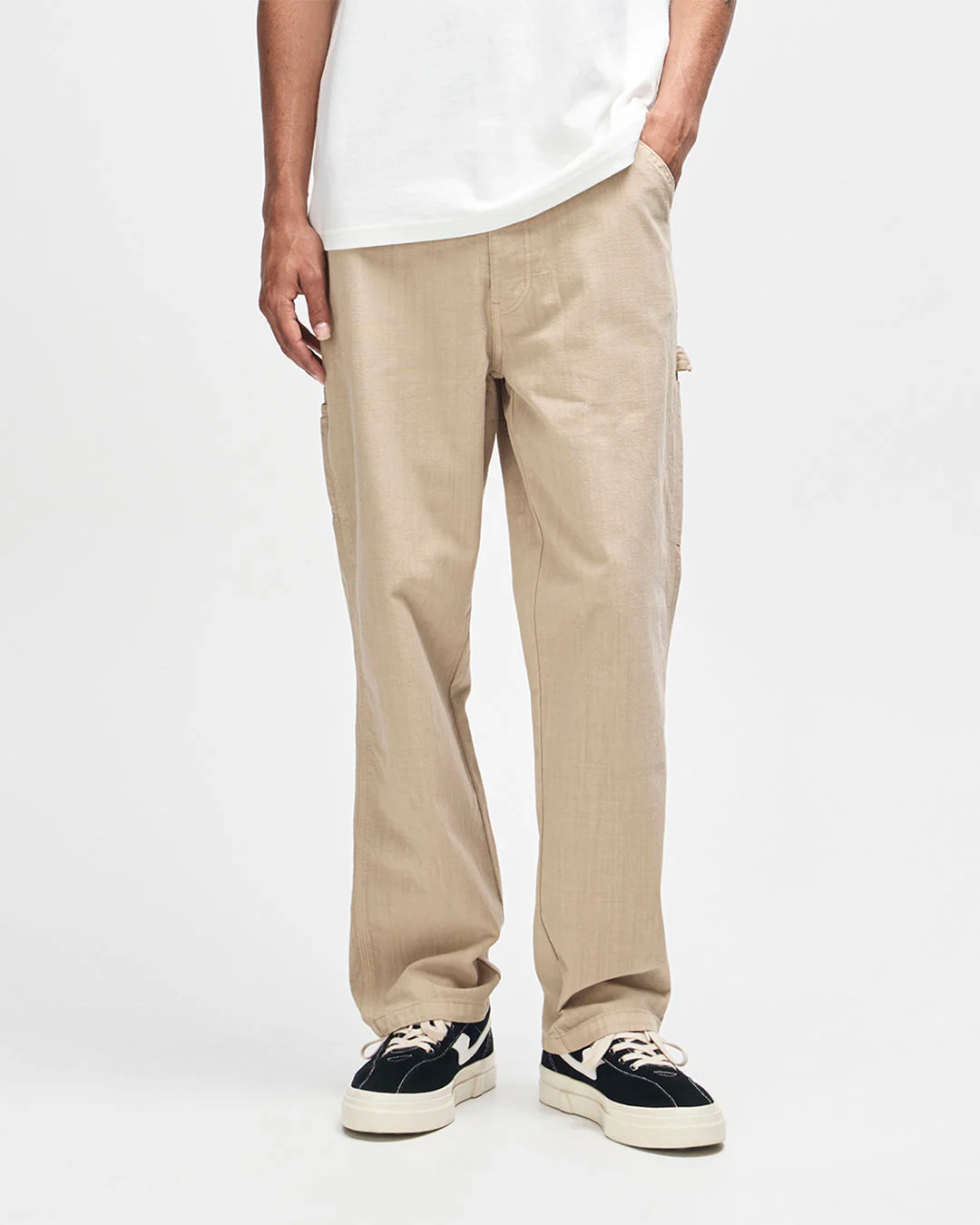 Big Fella Chambray Pant - Safari