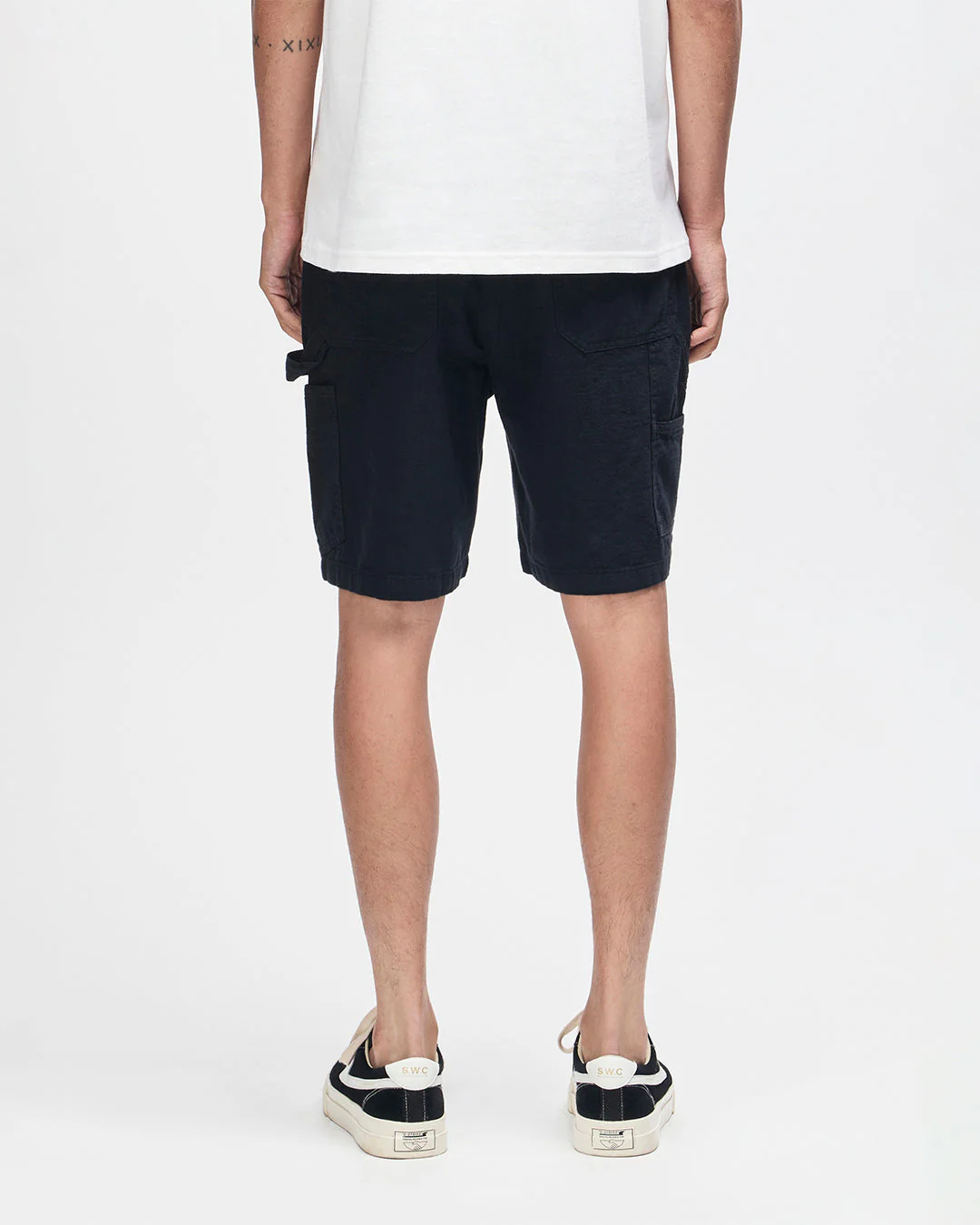 Big Fella Chambray Short - Black - Image 2