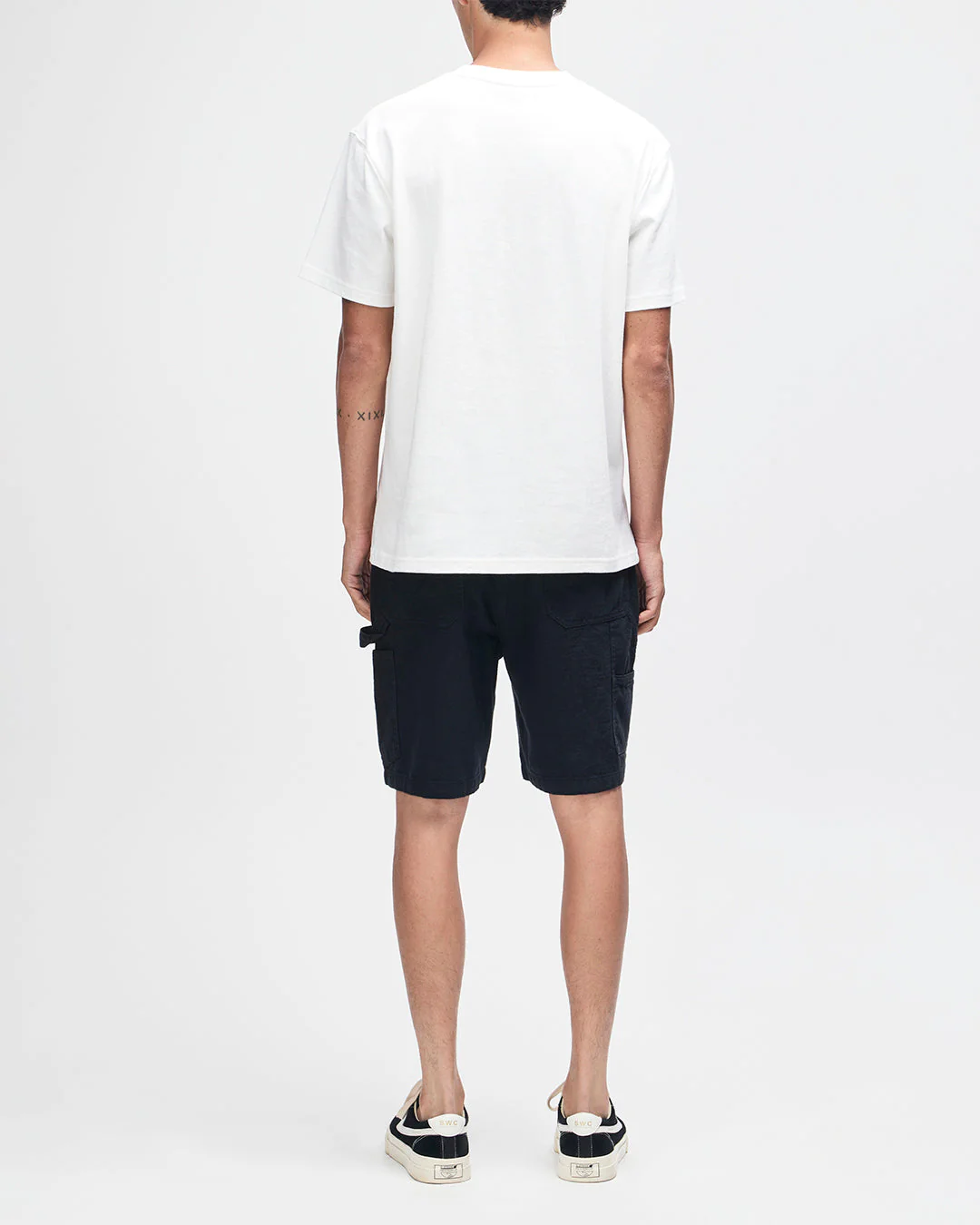 Big Fella Chambray Short - Black - Image 6