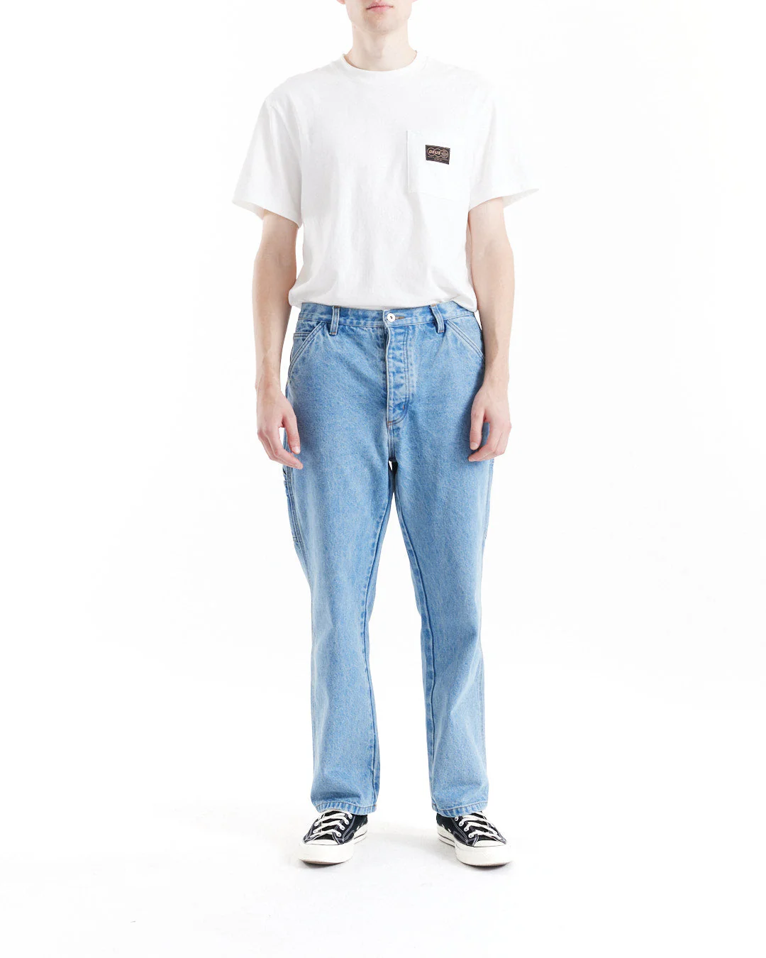 Big Fella Denim Pant - Lt Stone - Image 3