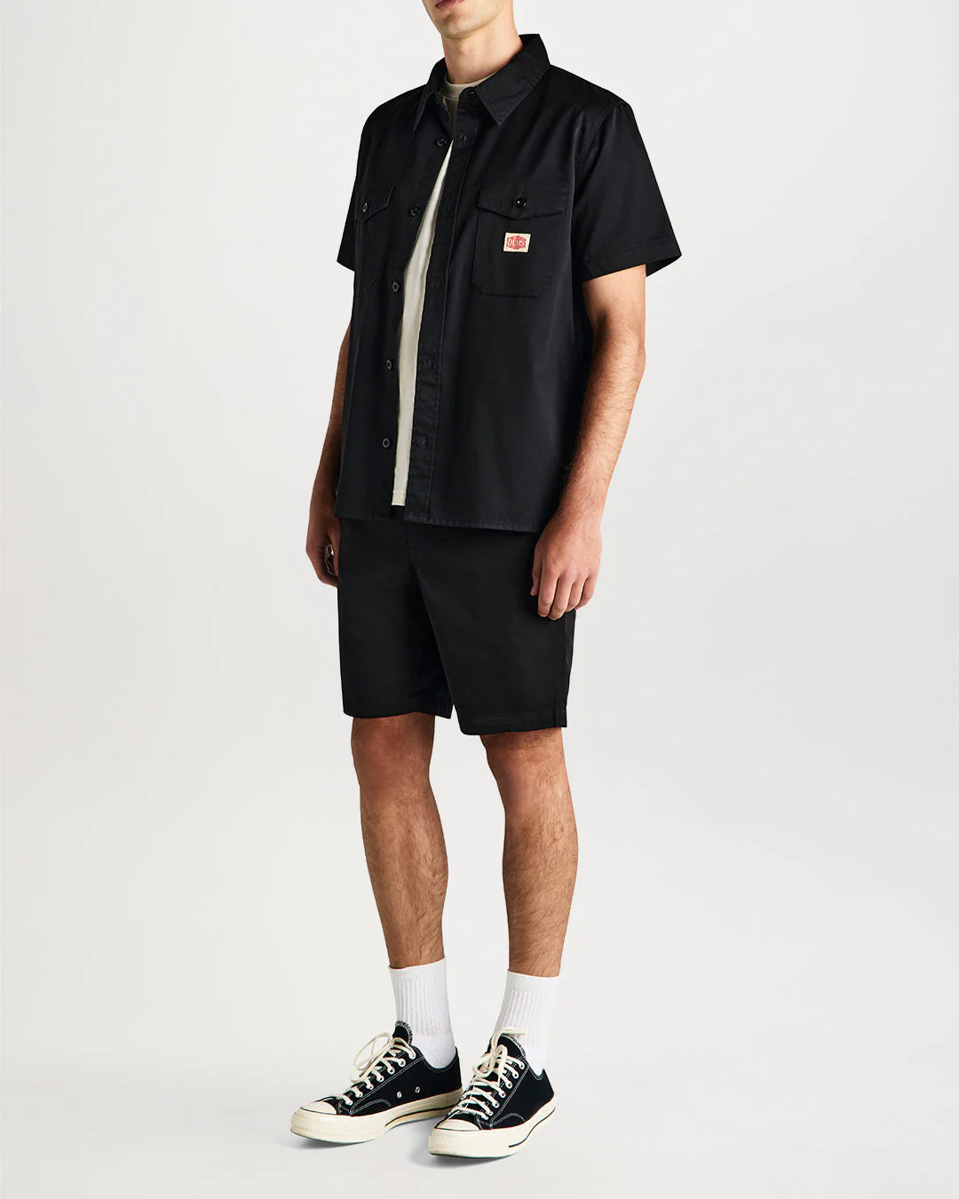 Big Fella Service Short - Black - Image 5