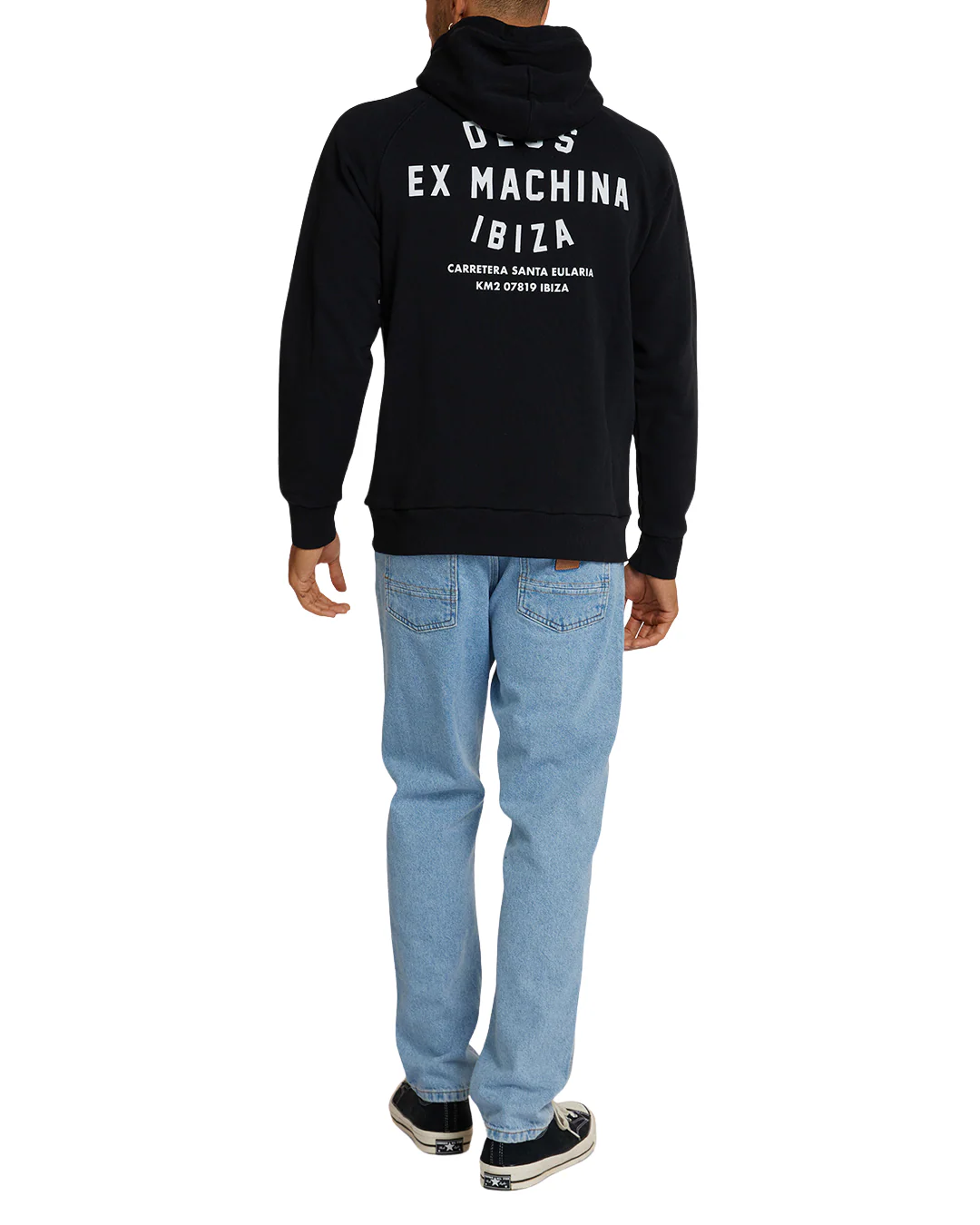Ibiza Address Hoodie - Black - Image 2