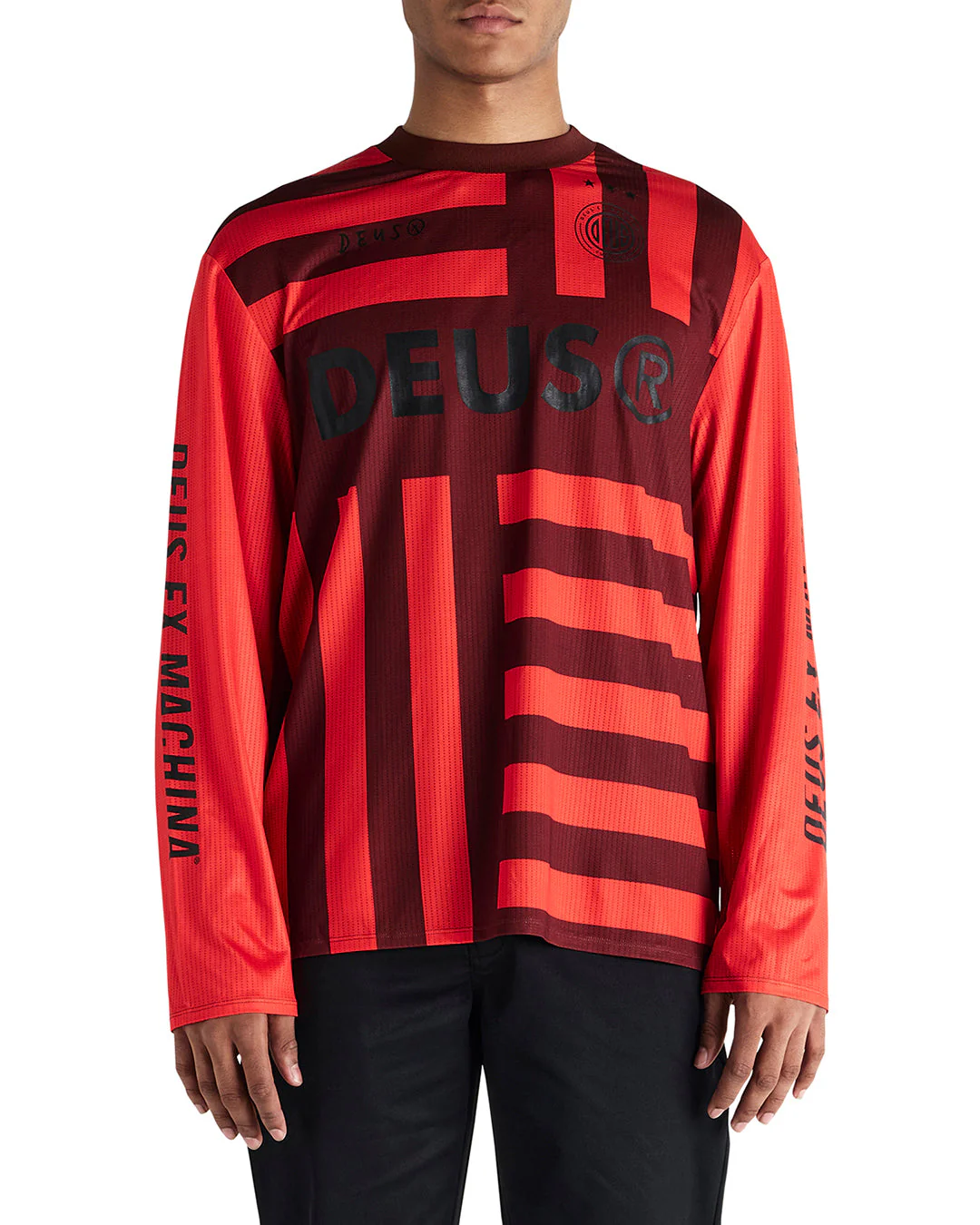 Blackout Moto Jersey - Orange