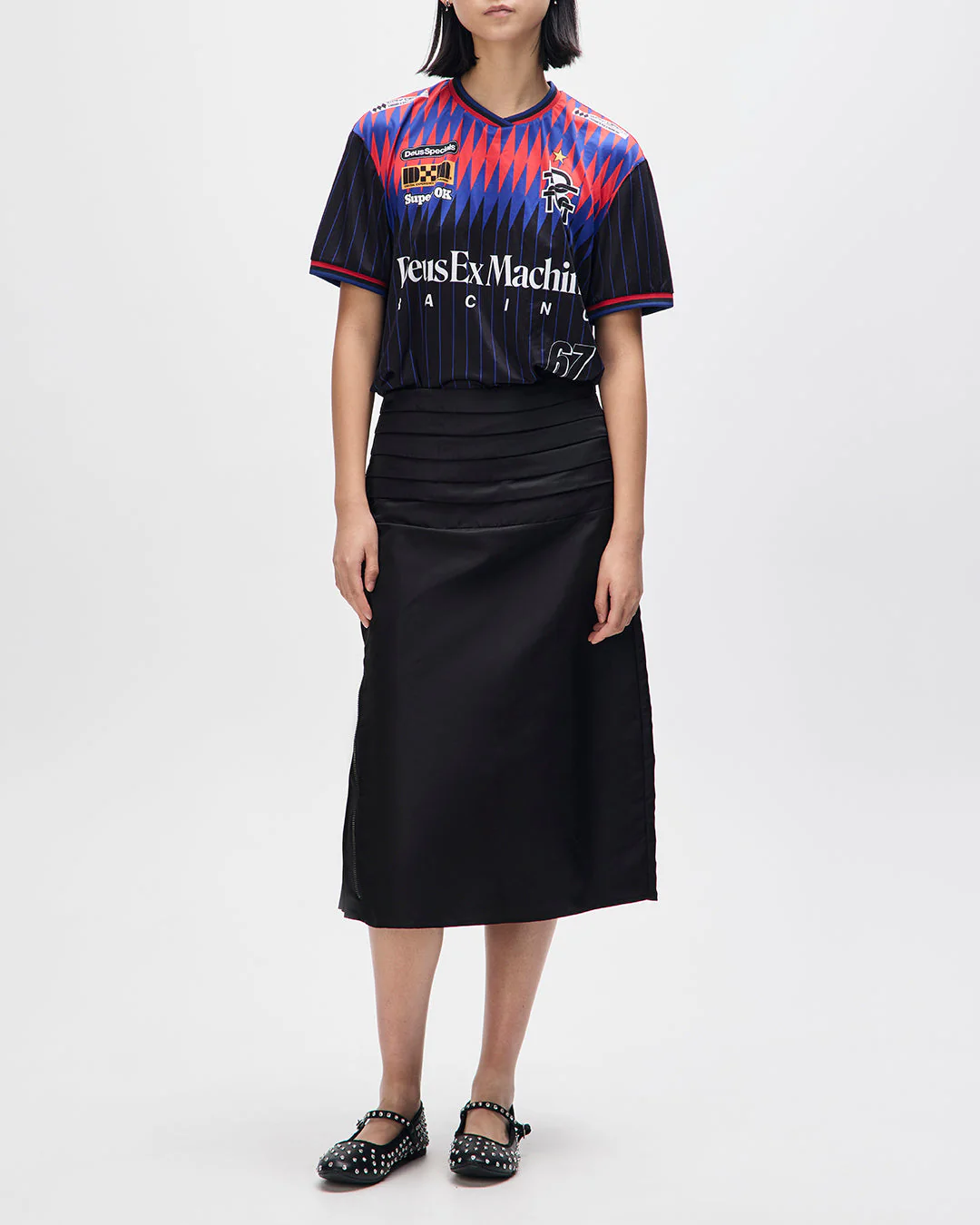 Bouras Moto Tee - Black - Image 6