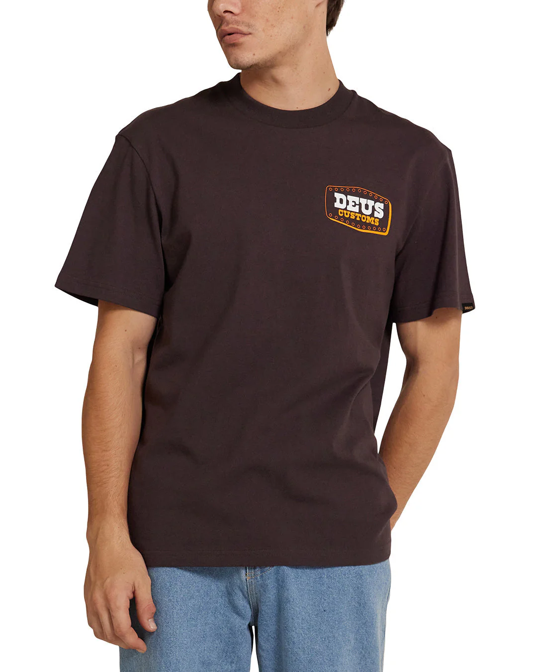 Buckle Up Tee - Choc Brown - Image 5