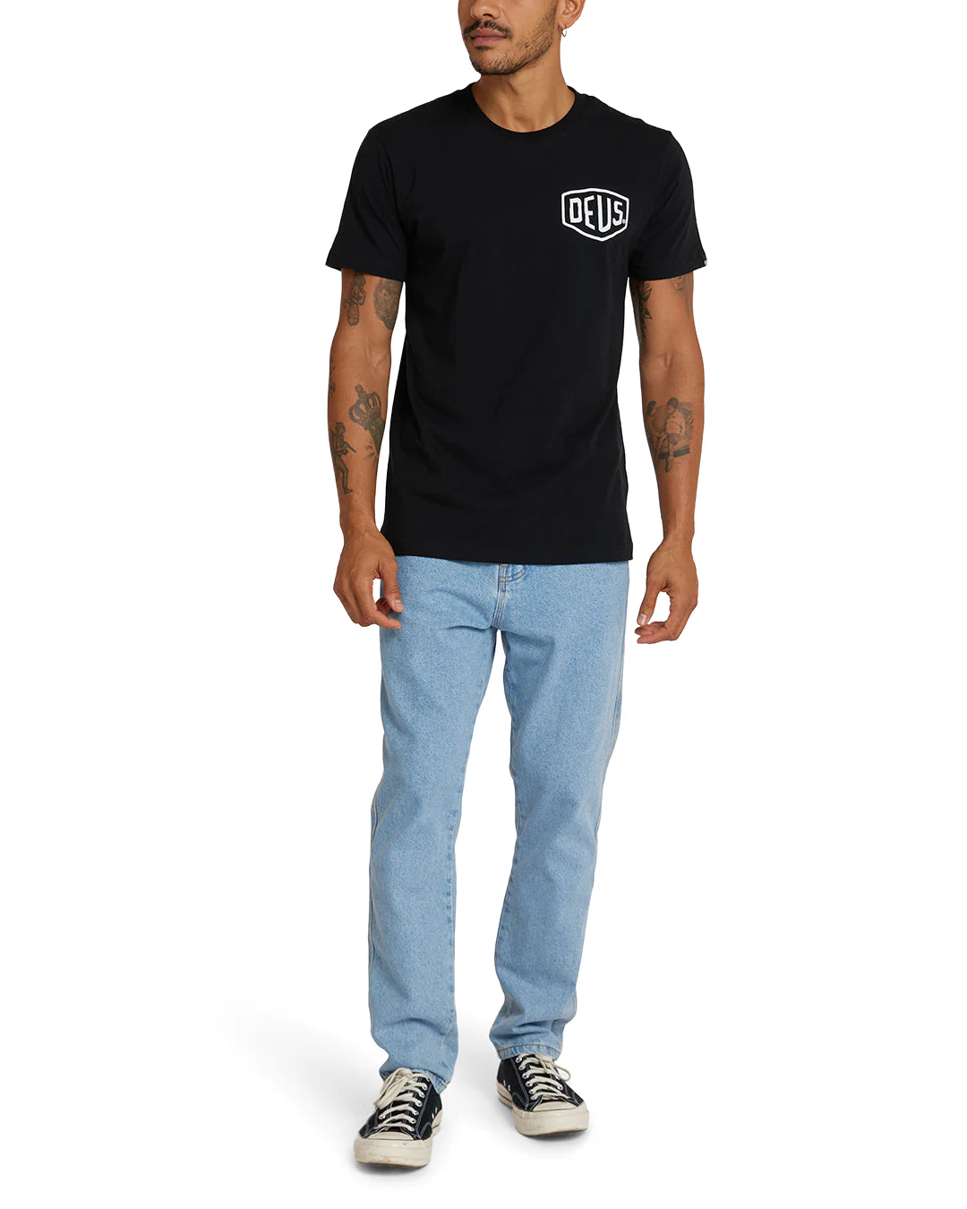 Camperdown Address Tee - Black - Image 4