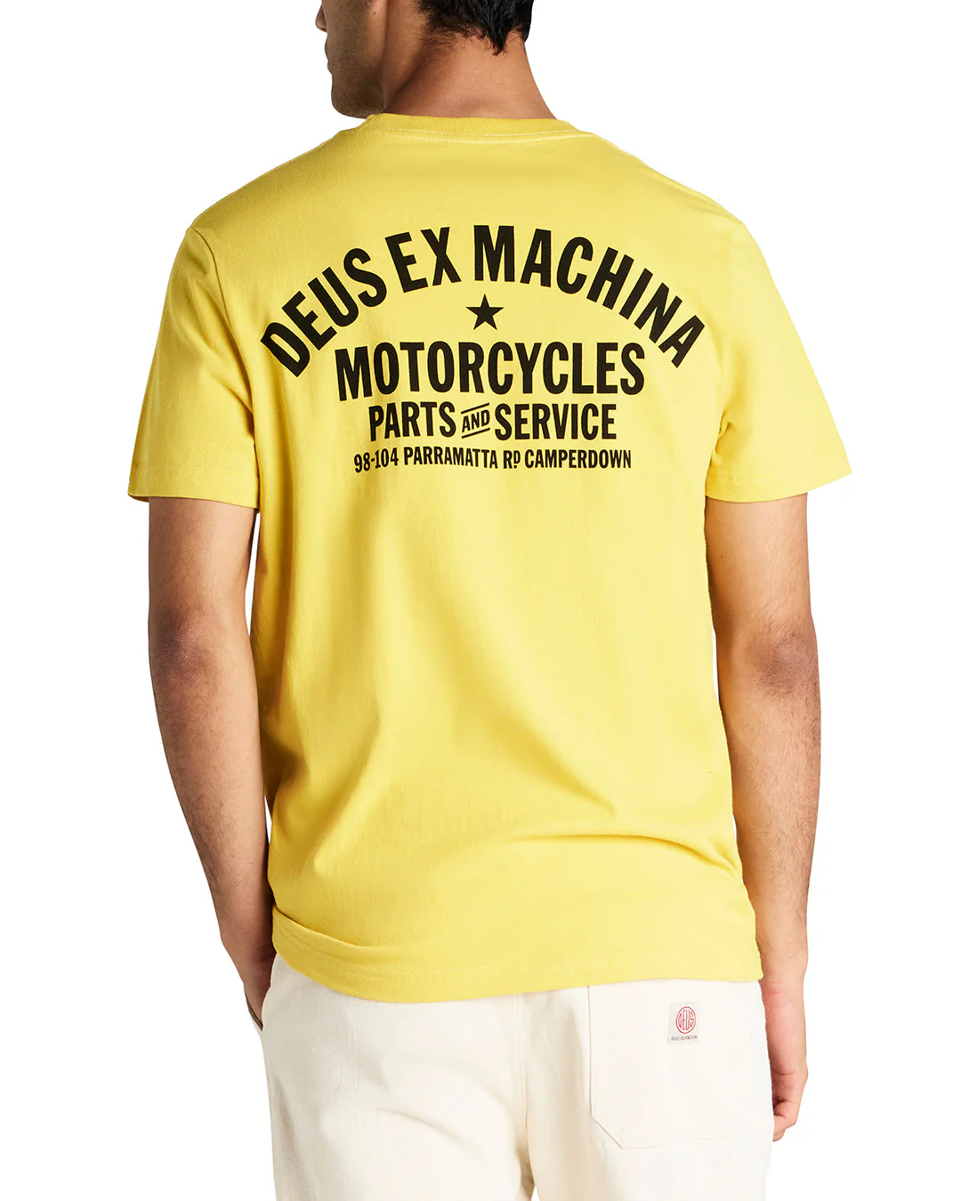 Camperdown Address Tee - Super Lemon - Image 2