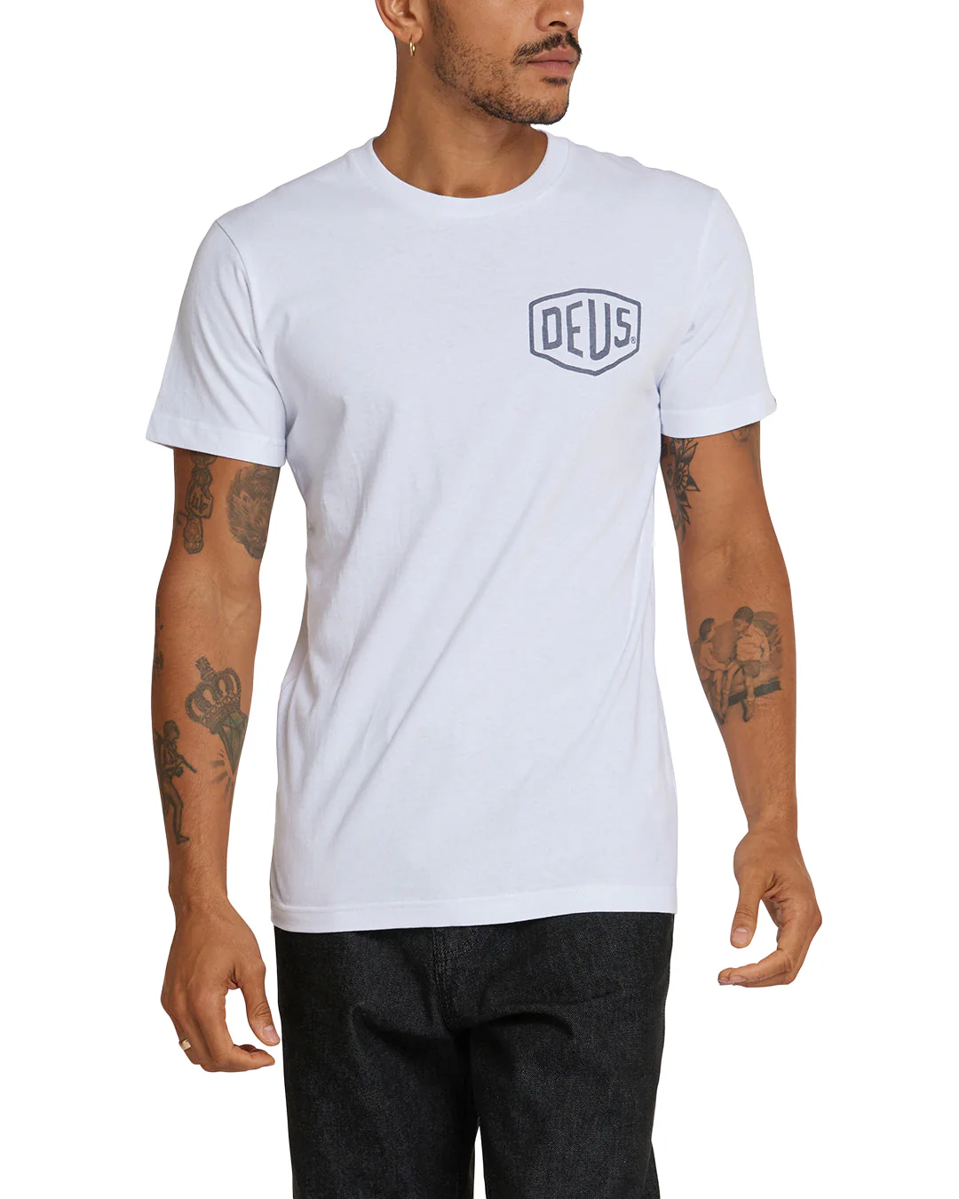 Camperdown Address Tee - White