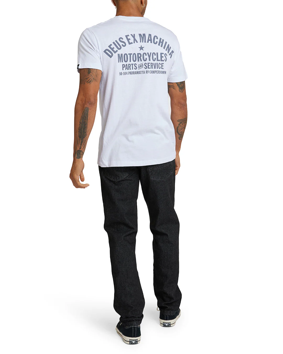 Camperdown Address Tee - White - Image 2
