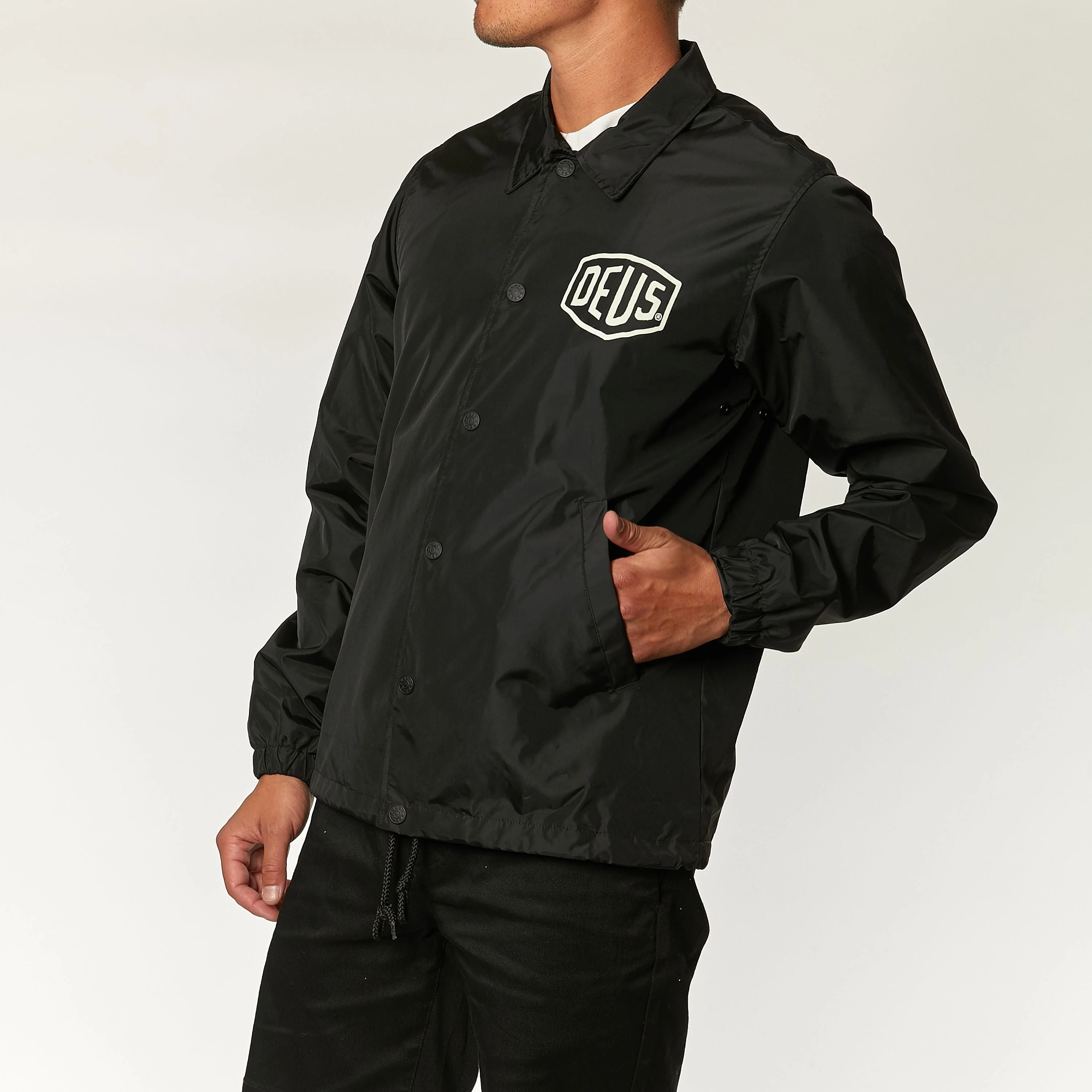 Camperdown Coach Jacket - Black - Image 4