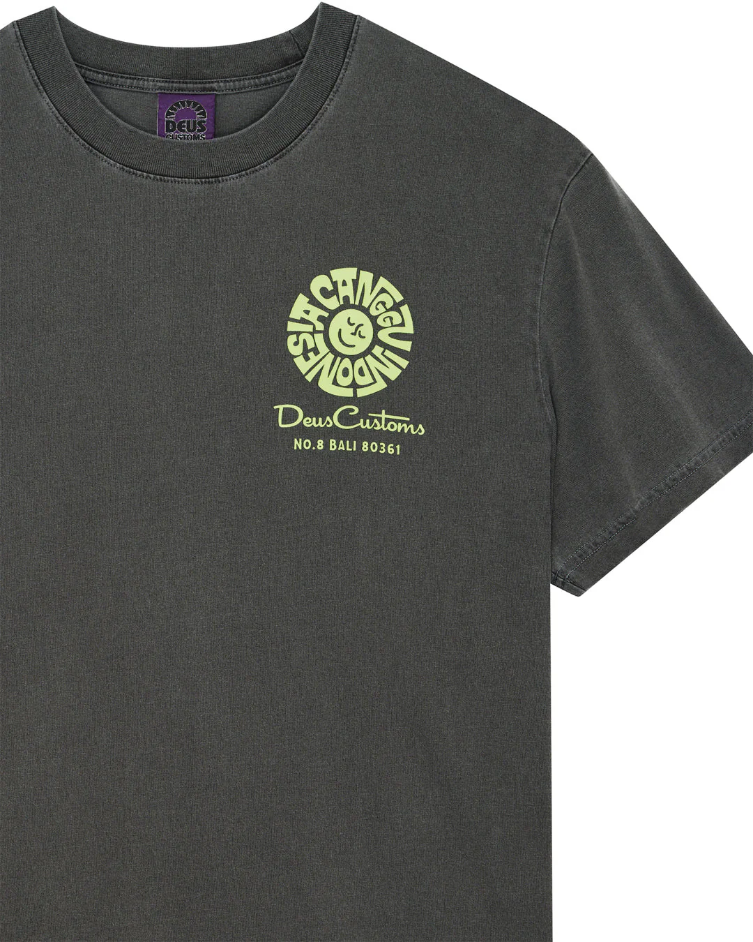 Canggu Address Tee - Anthracite - Image 7
