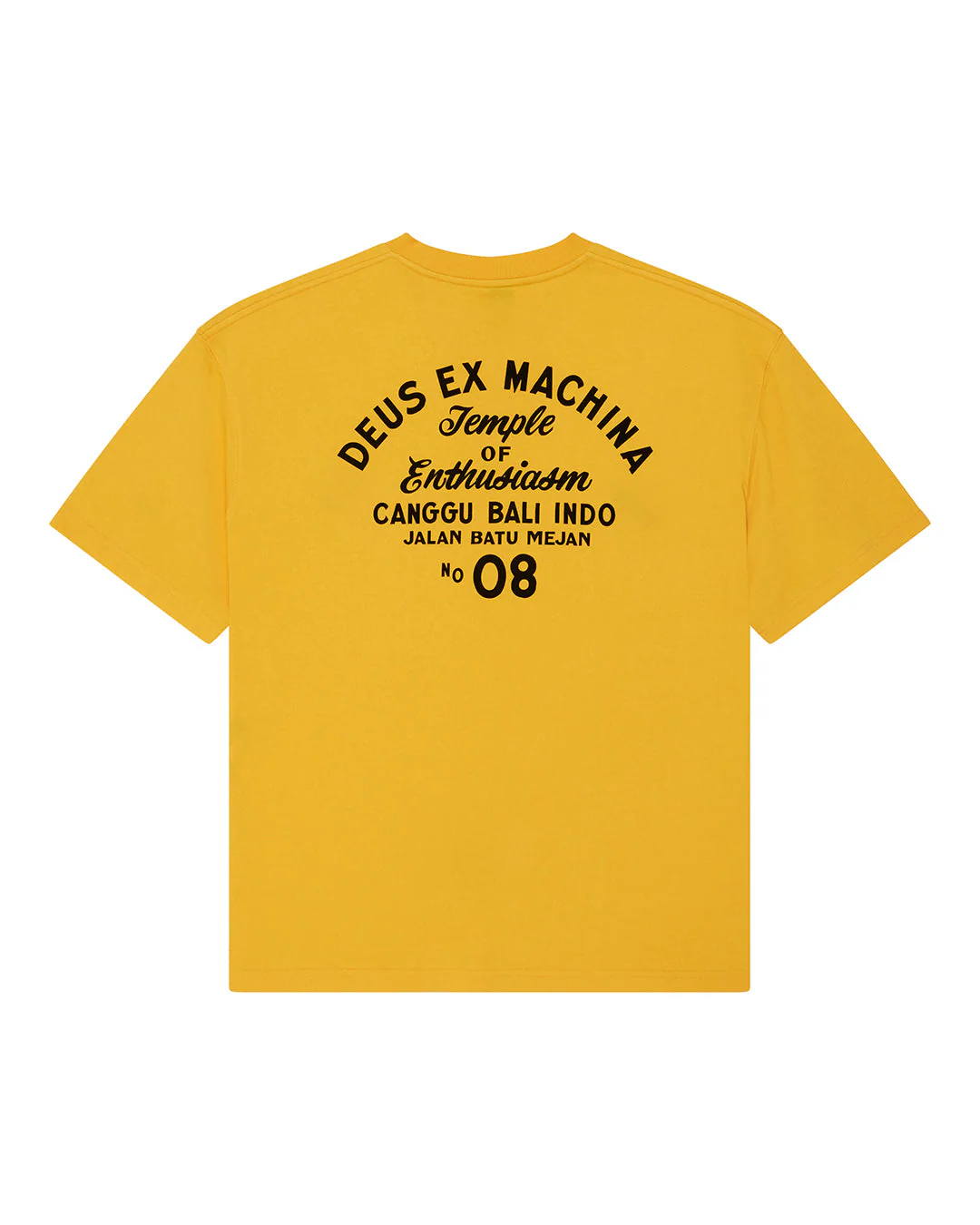 Canggu Sign Tee - Citrus Yellow - Image 2