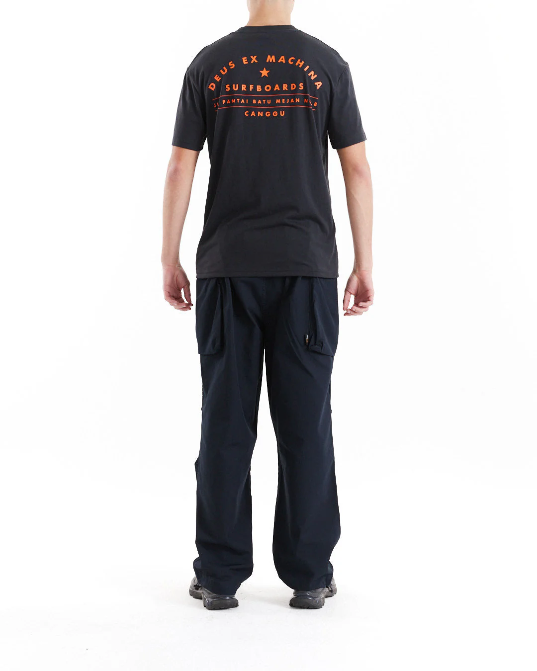 Canggu Surf Address Tee - Black - Image 4