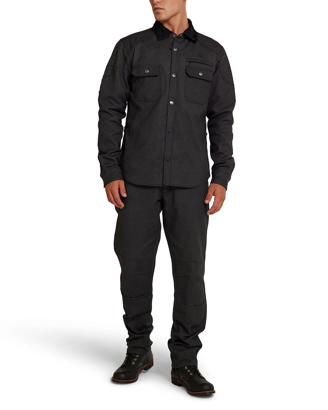 Canter Overshirt - Black - Image 5