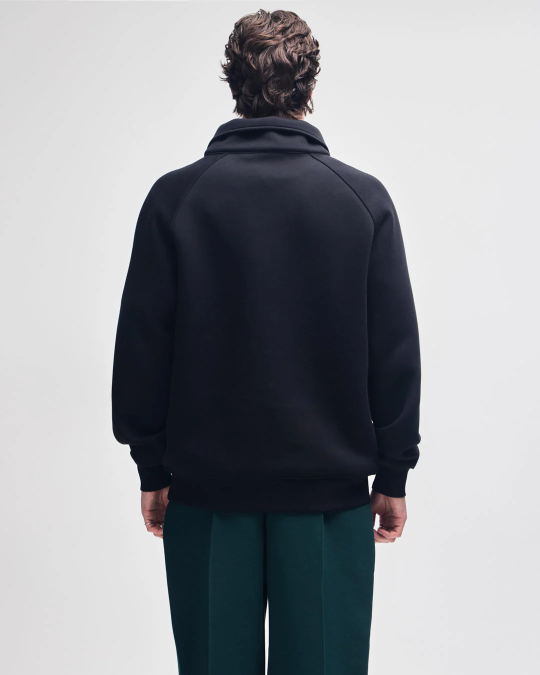 Cc 1/4 Zip Fleece - Black - Image 2