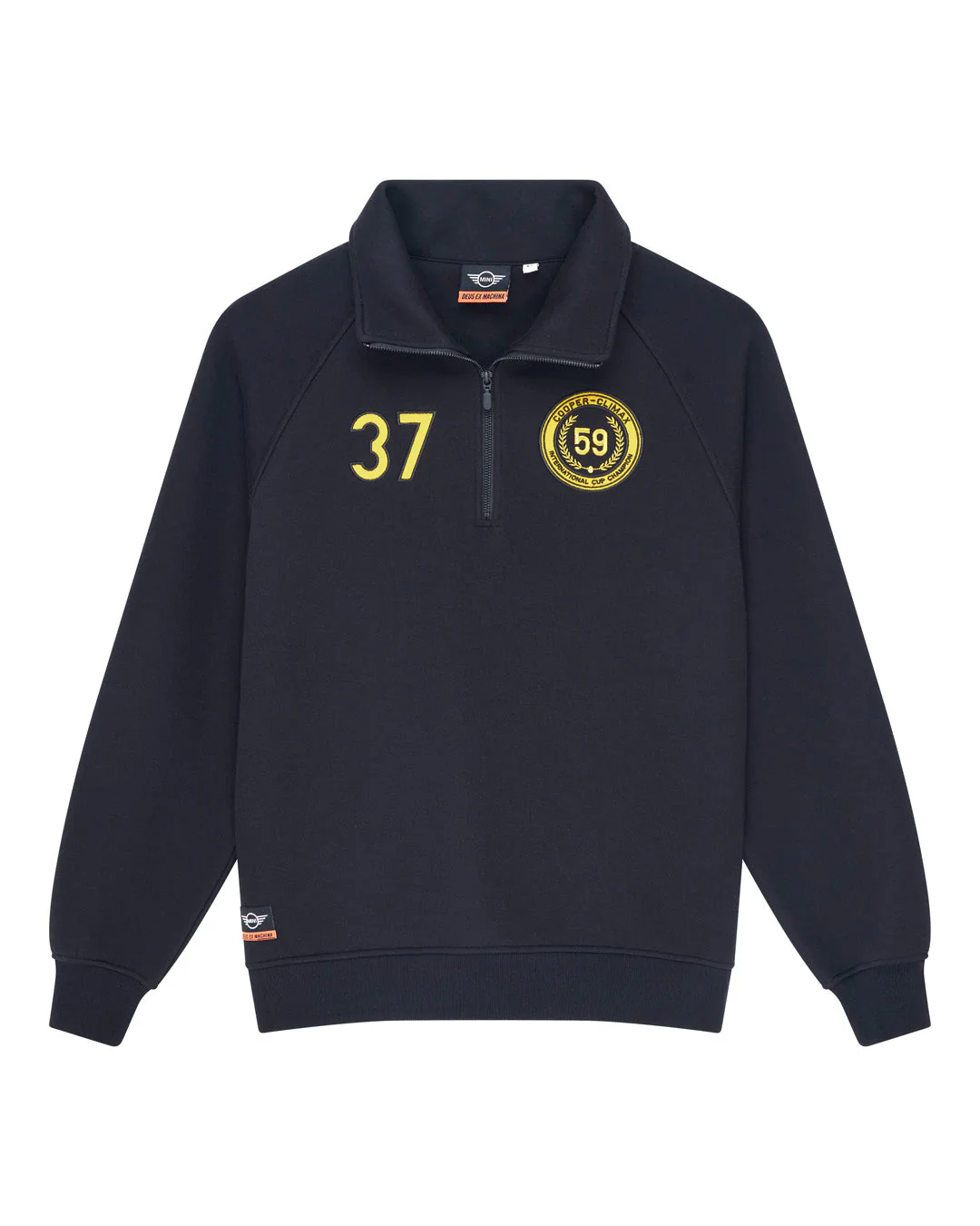 Cc 1/4 Zip Fleece - Black - Image 3