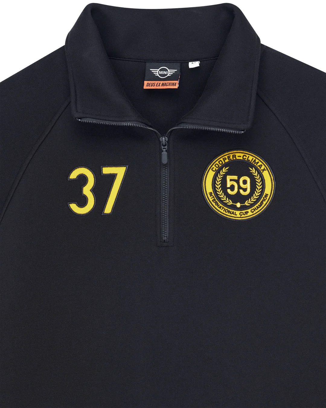 Cc 1/4 Zip Fleece - Black - Image 8