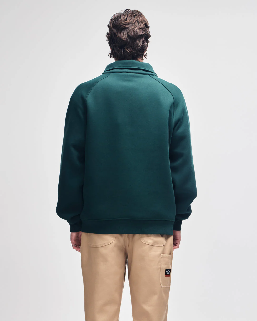 Cc 1/4 Zip Fleece - Race Green - Image 2