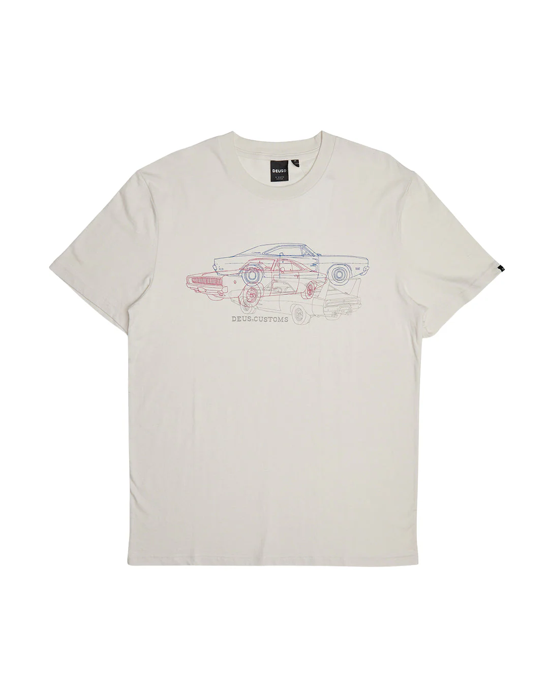 Charger Tee - Vintage White - Image 4