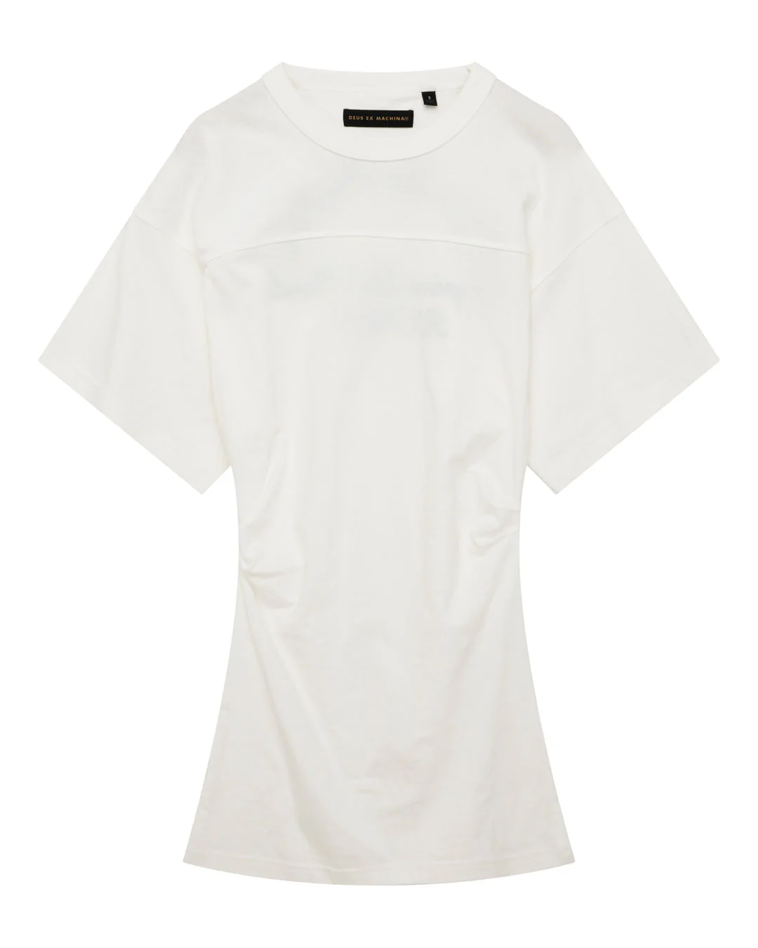 Christine Embro Tee Dress - Antique White - Image 3