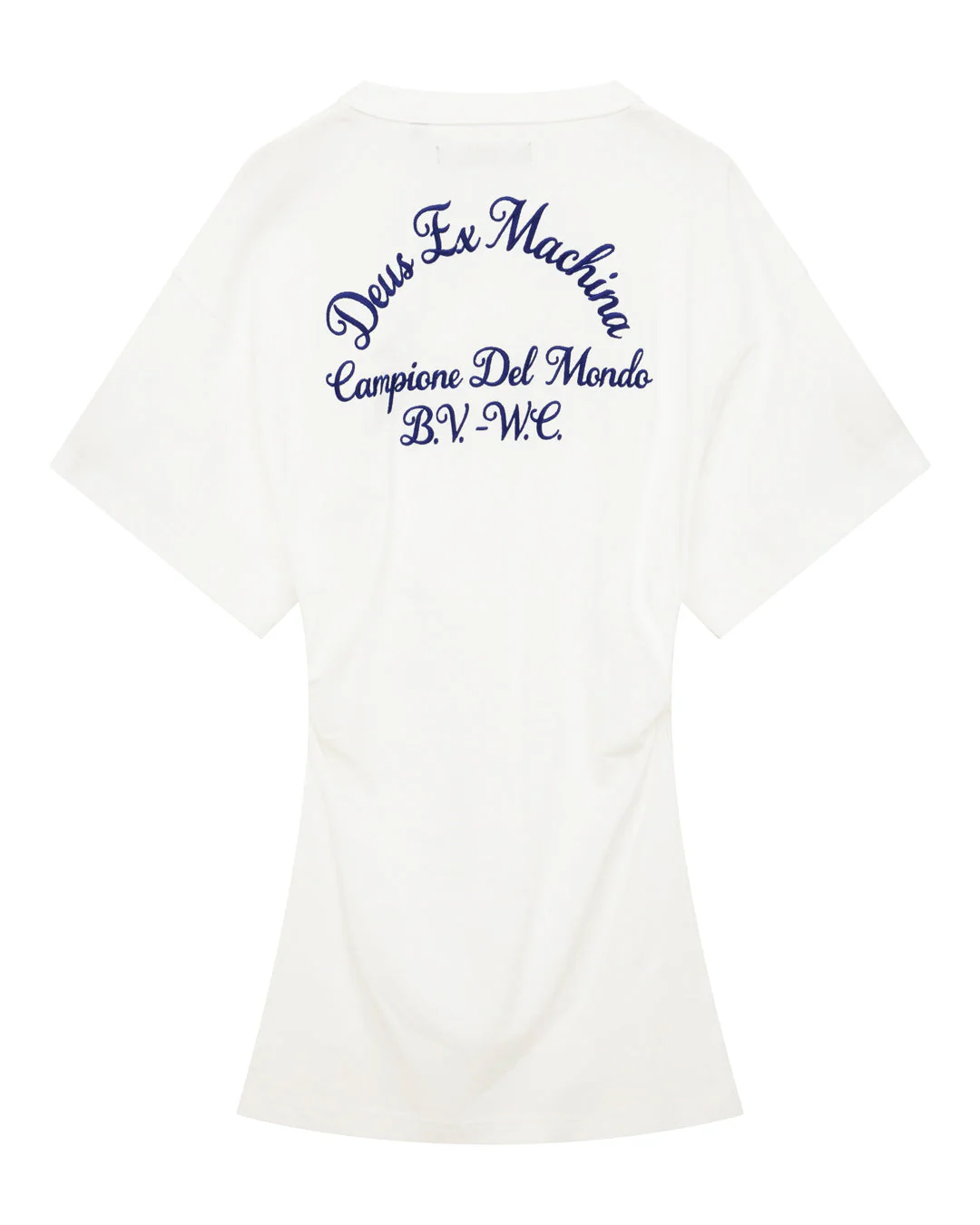 Christine Embro Tee Dress - Antique White - Image 4