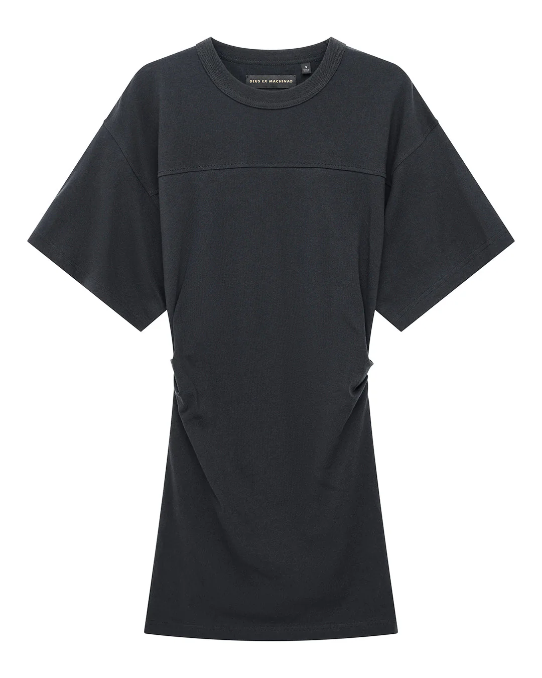 Christine Embro Tee Dress - Black - Image 3