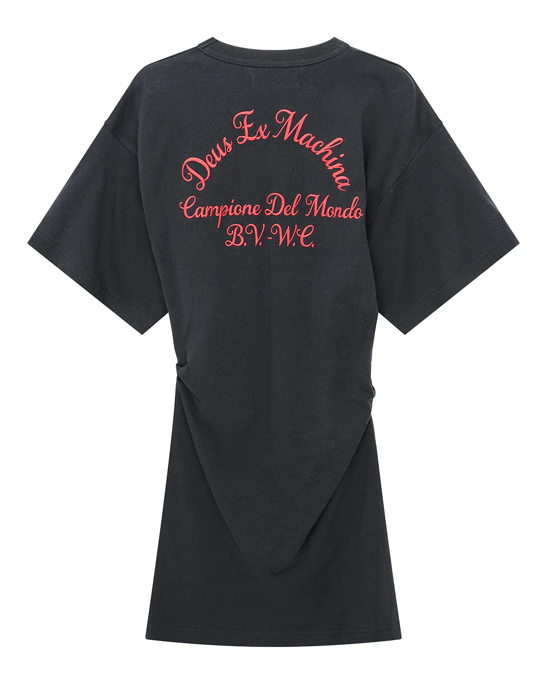 Christine Embro Tee Dress - Black - Image 4